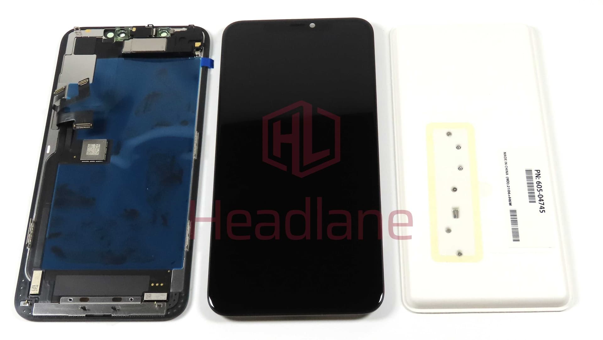 Apple iPhone 11 Pro Max OLED Display / Screen (Service Pack - Repacked) - 661-14099-RP - Apple Replacement Part