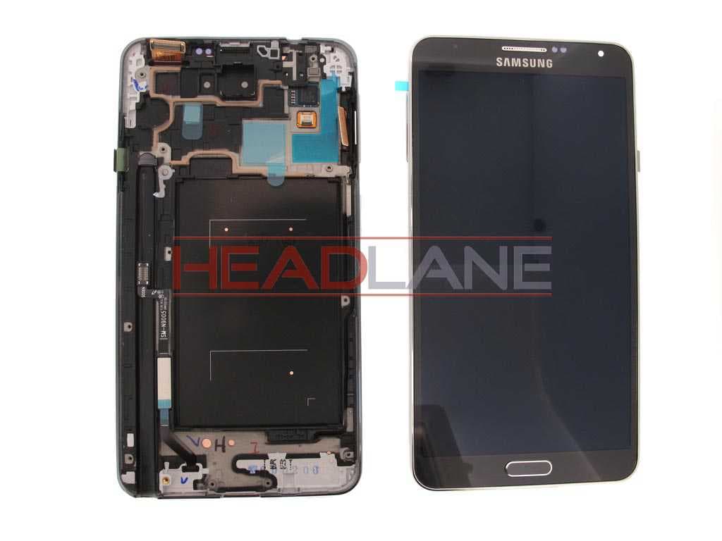 Samsung SM-N9005 Galaxy Note 3 LTE LCD Display / Screen + Touch - Black (No Box) - GH97-15209A-NB - Samsung Replacement Part