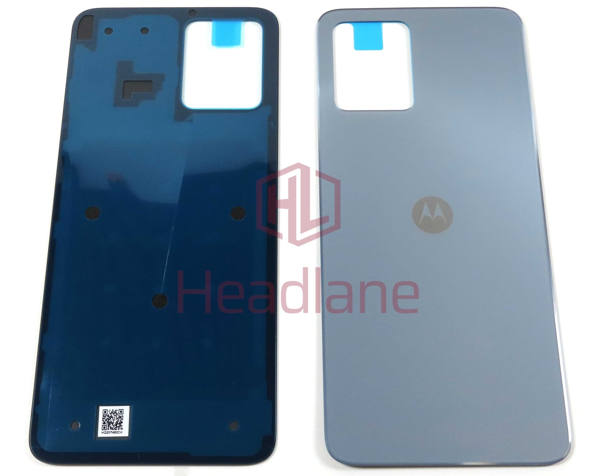 Motorola XT2335 Moto G53 Back / Battery Cover - Silver - 5S58C22130 - Lenovo / Motorola Replacement Part