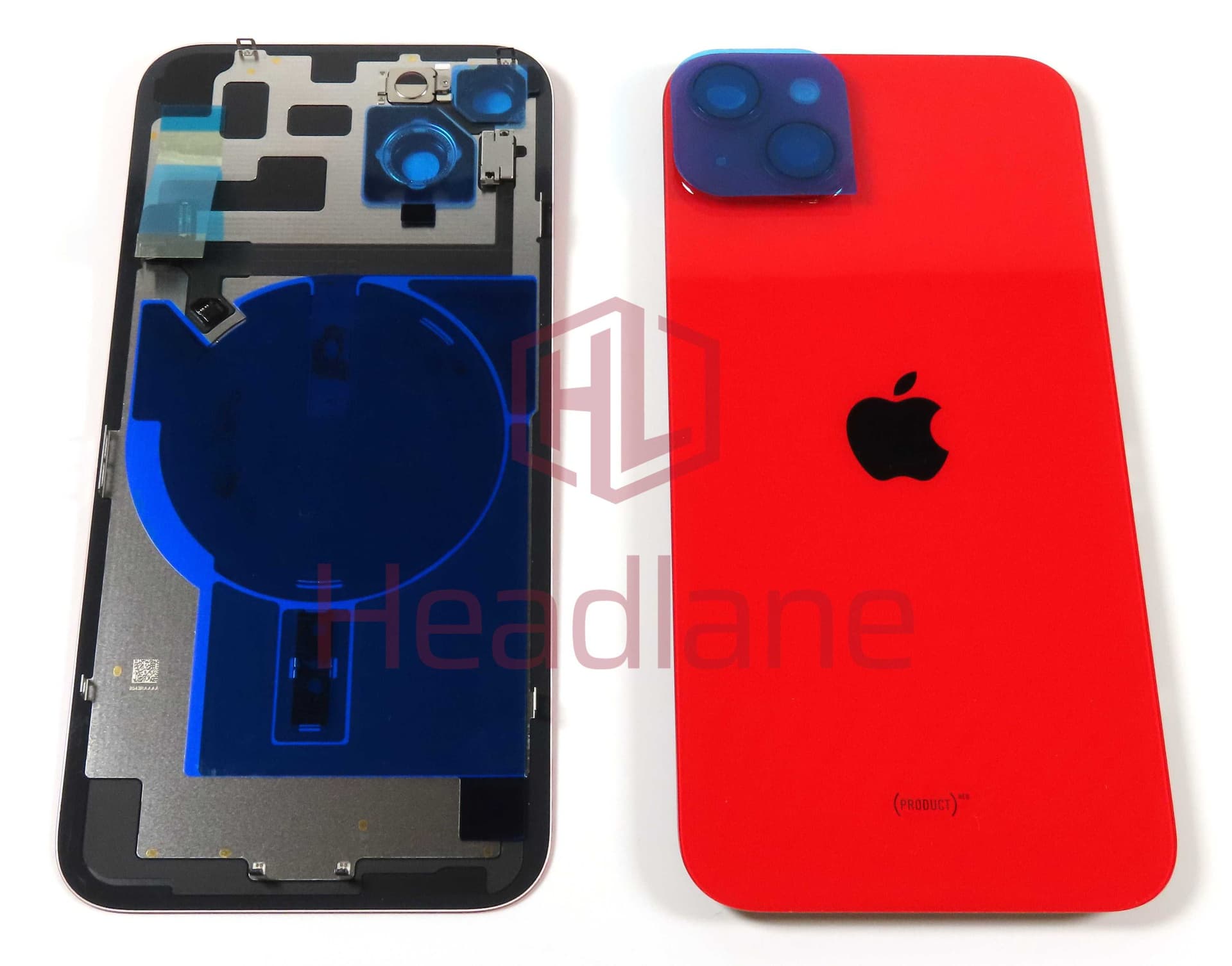 Apple iPhone 14 Plus Back / Battery Cover - Red (Service Pack) - 661-30385 - Unknown Replacement Part