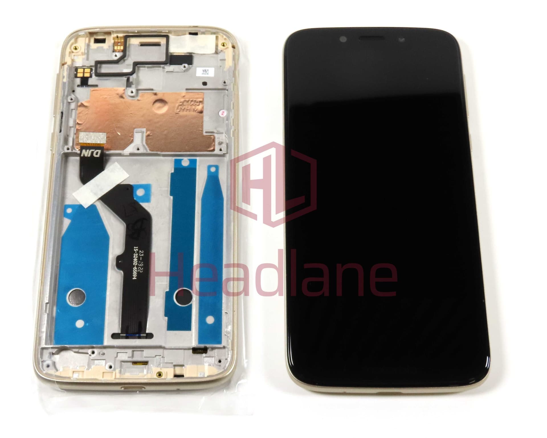 Lenovo / Motorola XT1952 Moto G7 Play LCD Display / Screen + Touch - Gold - 5D68C13299 - Lenovo / Motorola Replacement Part