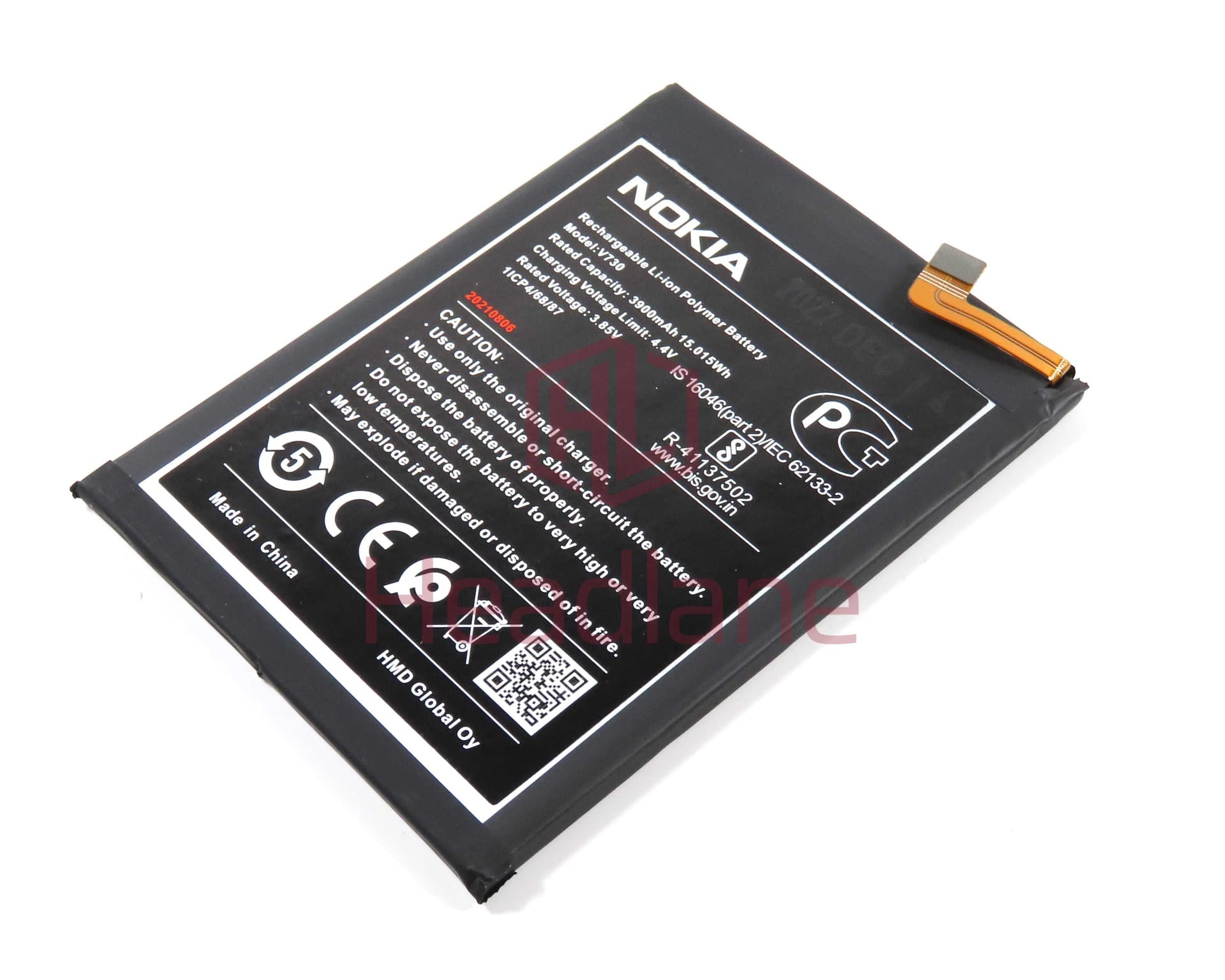 Nokia TA-1322 TA-1323 TA-1329 1.4 V730 3900 mAh Internal Battery - P104BMA006000 - Nokia (HMD) Replacement Part