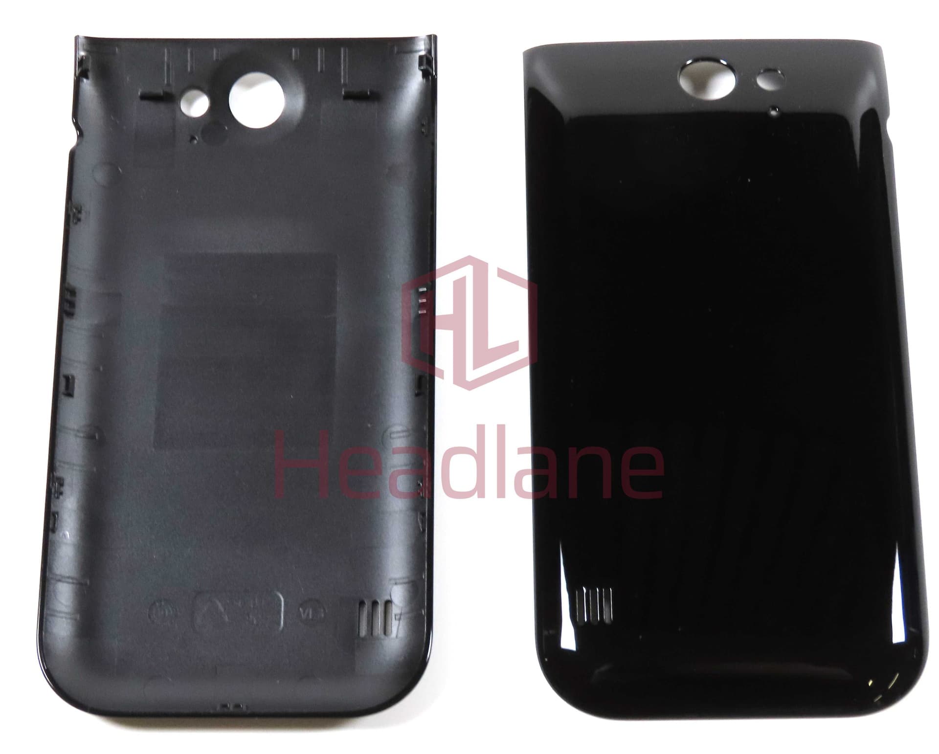 Nokia TA-1173 TA-1175 2720 Flip Back / Battery Cover - Black - MEBTS61008A - Nokia (HMD) Replacement Part