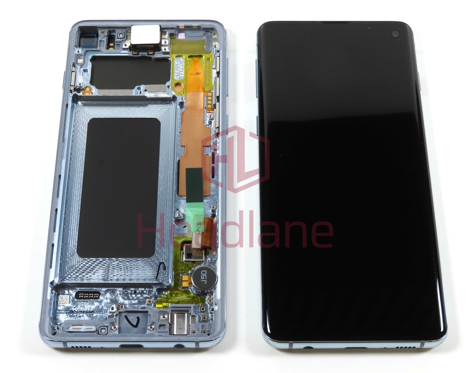 Samsung SM-G973 Galaxy S10 LCD Display / Screen + Touch - Prism Blue (No Box) - GH82-18850C-NB - Samsung Replacement Part