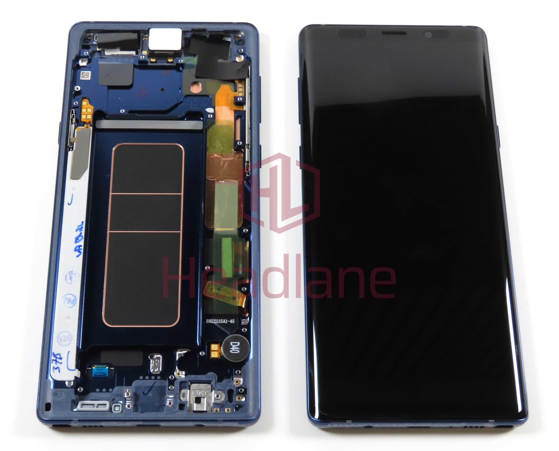 Samsung SM-N960 Galaxy Note 9 LCD Display / Screen + Touch - Blue (No Box) - GH82-23737B-NB - Samsung Replacement Part