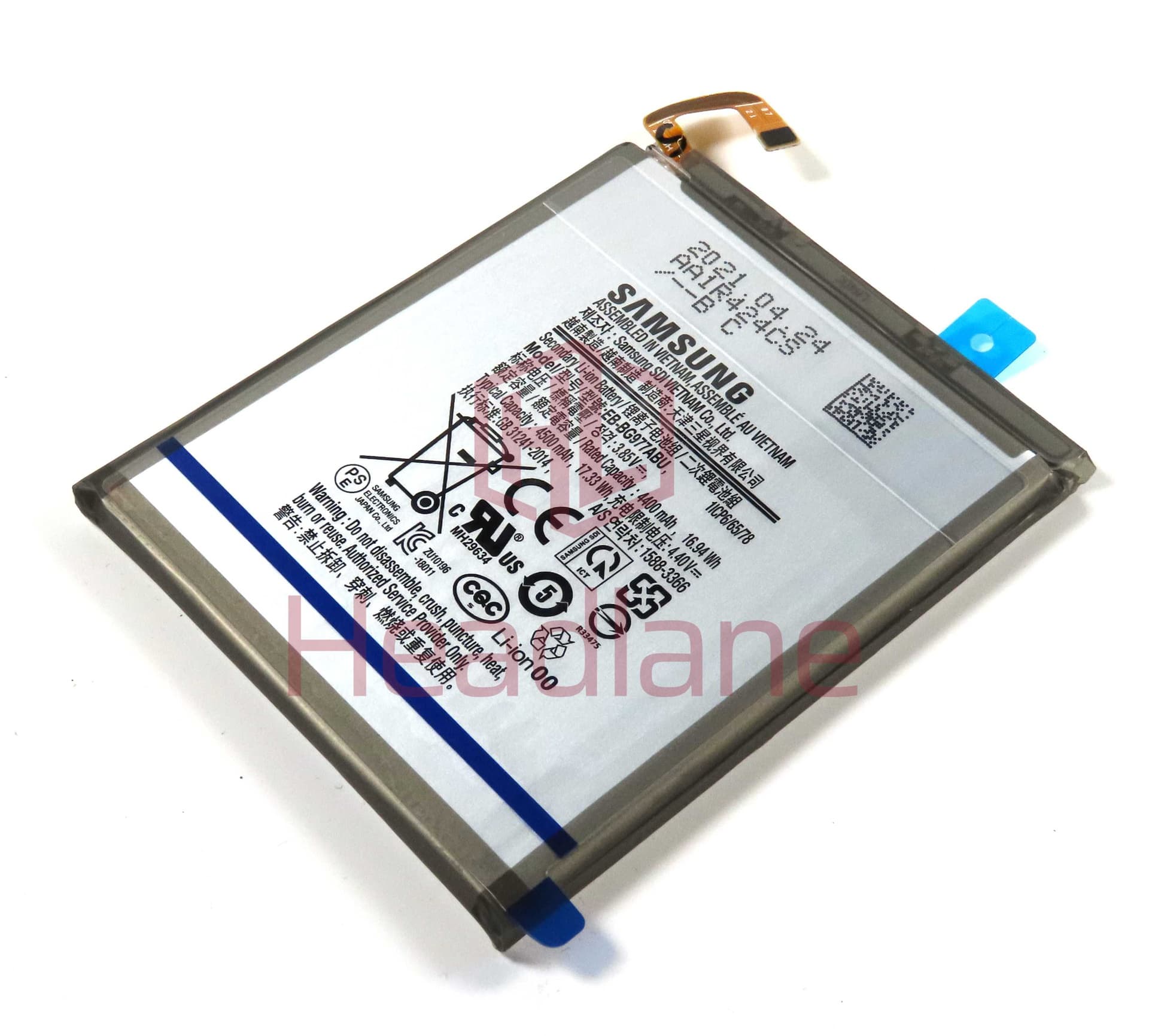 Samsung SM-G977 Galaxy S10 5G EB-BG977ABU Internal Battery (No Box) - GH82-19750A-NB - Samsung Replacement Part
