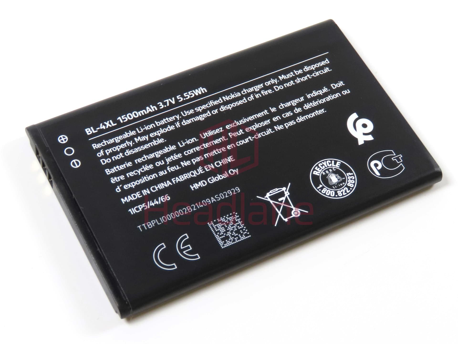 Nokia TA-1286 TA-1287 TA-1291 TA-1294 6300 4G BL-4XL 1500mAh Battery - BPLIO00002B - Nokia (HMD) Replacement Part