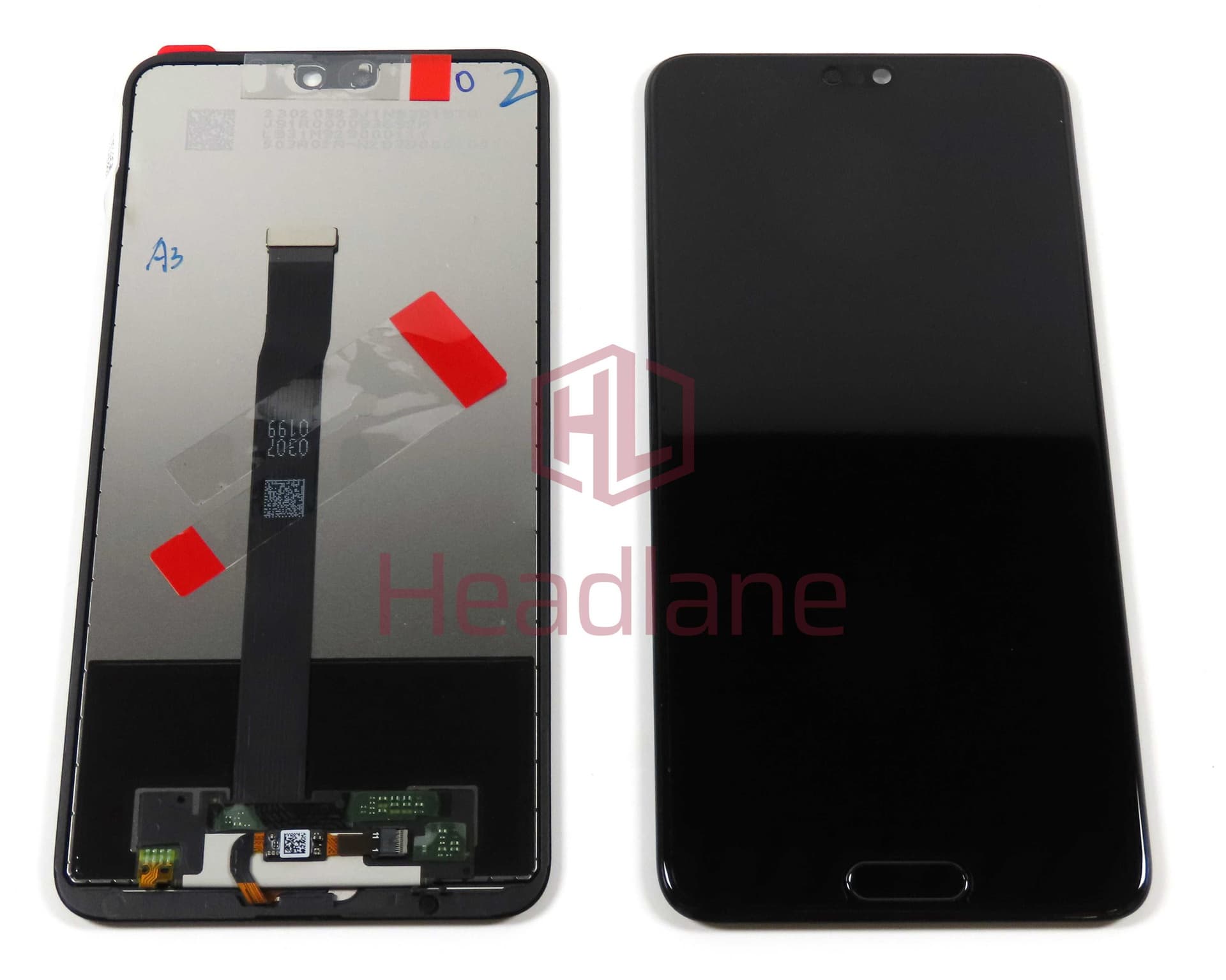 Huawei P20 LCD Display / Screen + Touch - Black (No Box) - 02351WKF-NB - Huawei Replacement Part