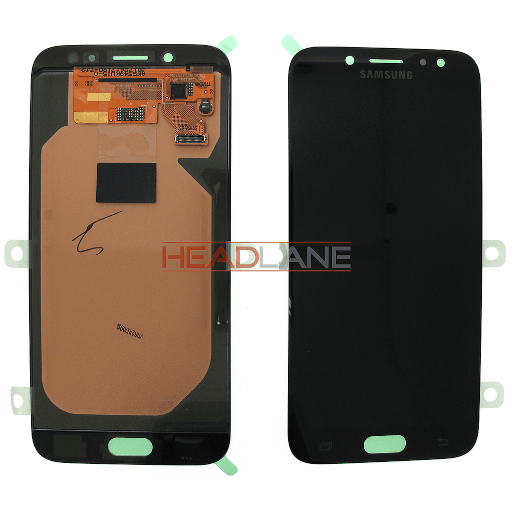 Samsung SM-J730 Galaxy J7 (2017) LCD Display / Screen + Touch - Black (no box) - GH97-20736A-NB - Samsung Replacement Part