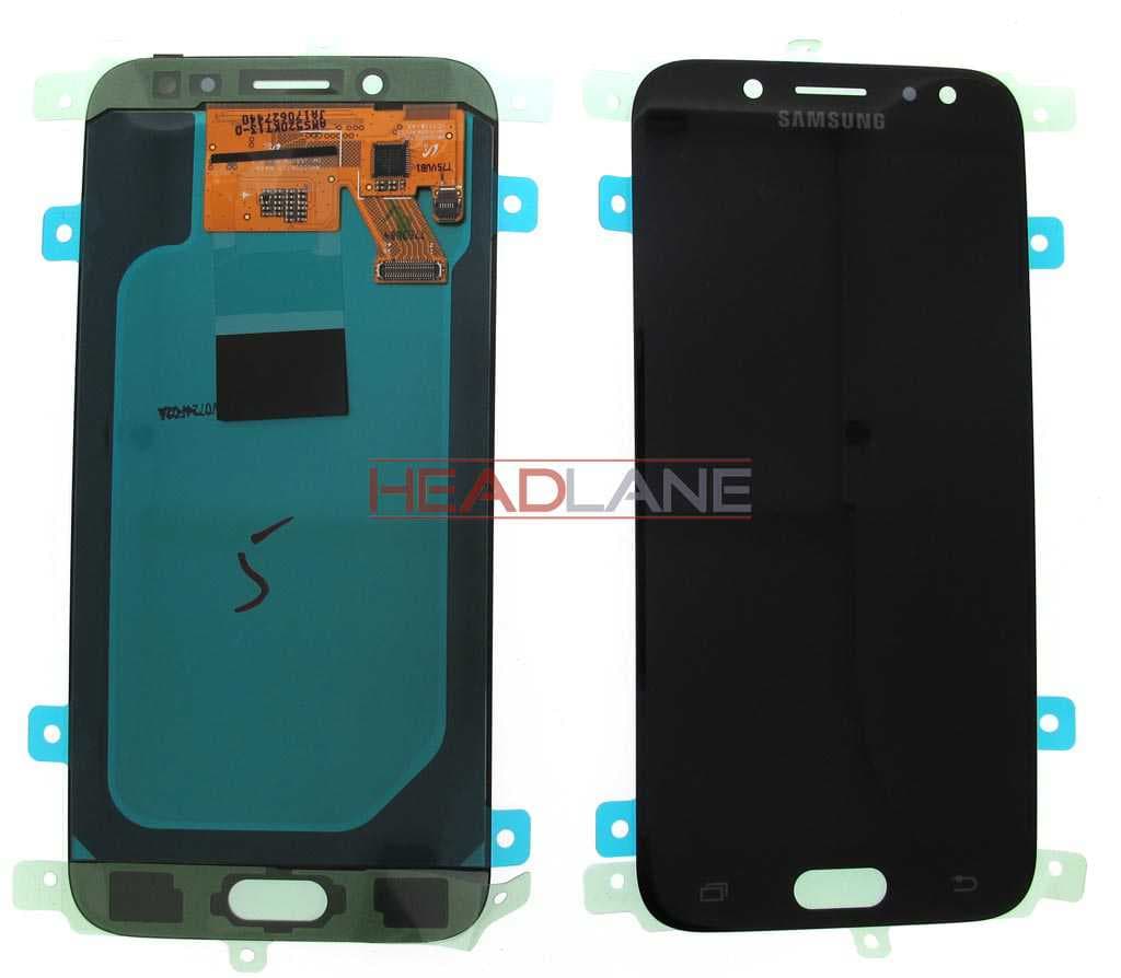 Samsung SM-J530 Galaxy J5 (2017) LCD Display / Screen + Touch - Black (No Box) - GH97-20738A-NB - Samsung Replacement Part