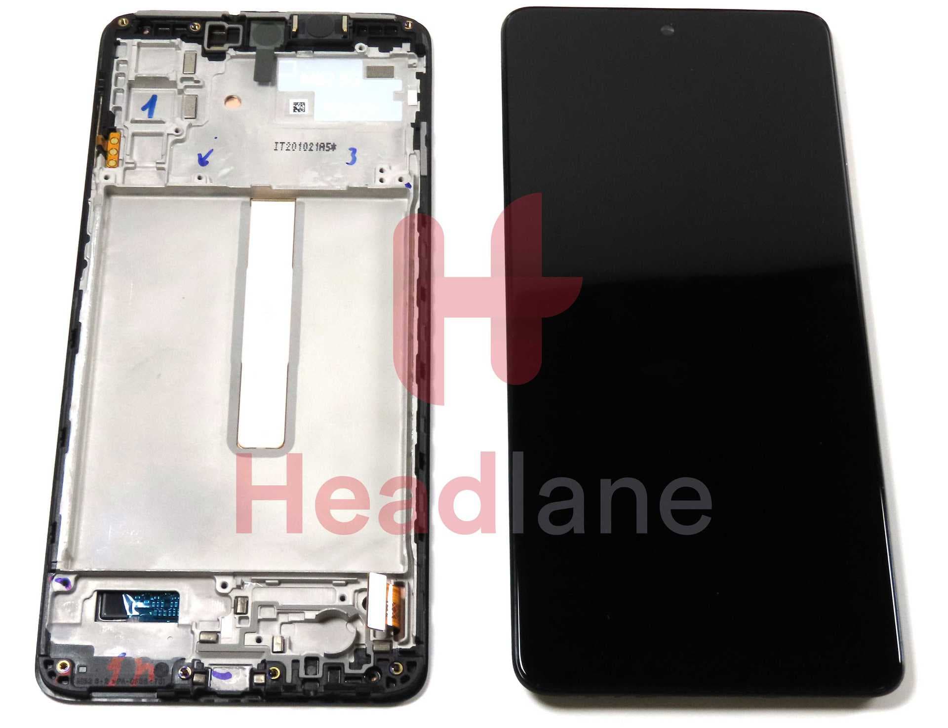Samsung SM-M526 Galaxy M52 5G LCD Display / Screen + Touch (No Box) - GH82-27091A-NB - Samsung Replacement Part