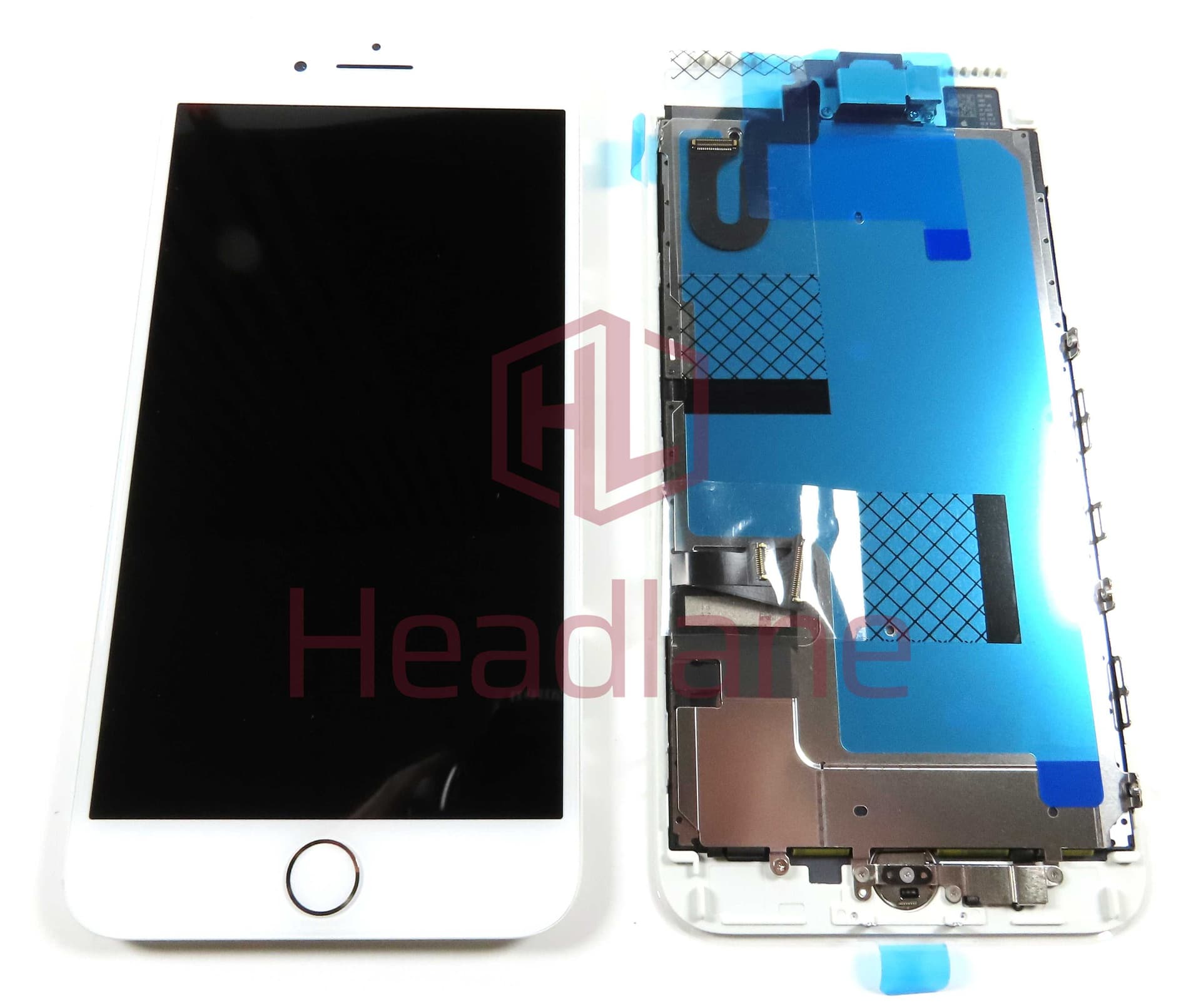 Apple iPhone 7 Plus LCD Display / Screen + Touch - White (Original / Service Stock) *Home button not usable* - 661-07300 - Apple Replacement Part