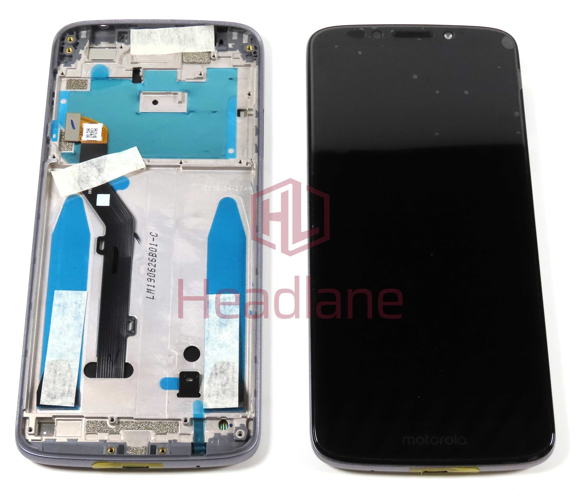 Motorola XT1944 Moto E5 LCD Display / Screen + Touch - Grey - 5D68C10251 - Lenovo / Motorola Replacement Part