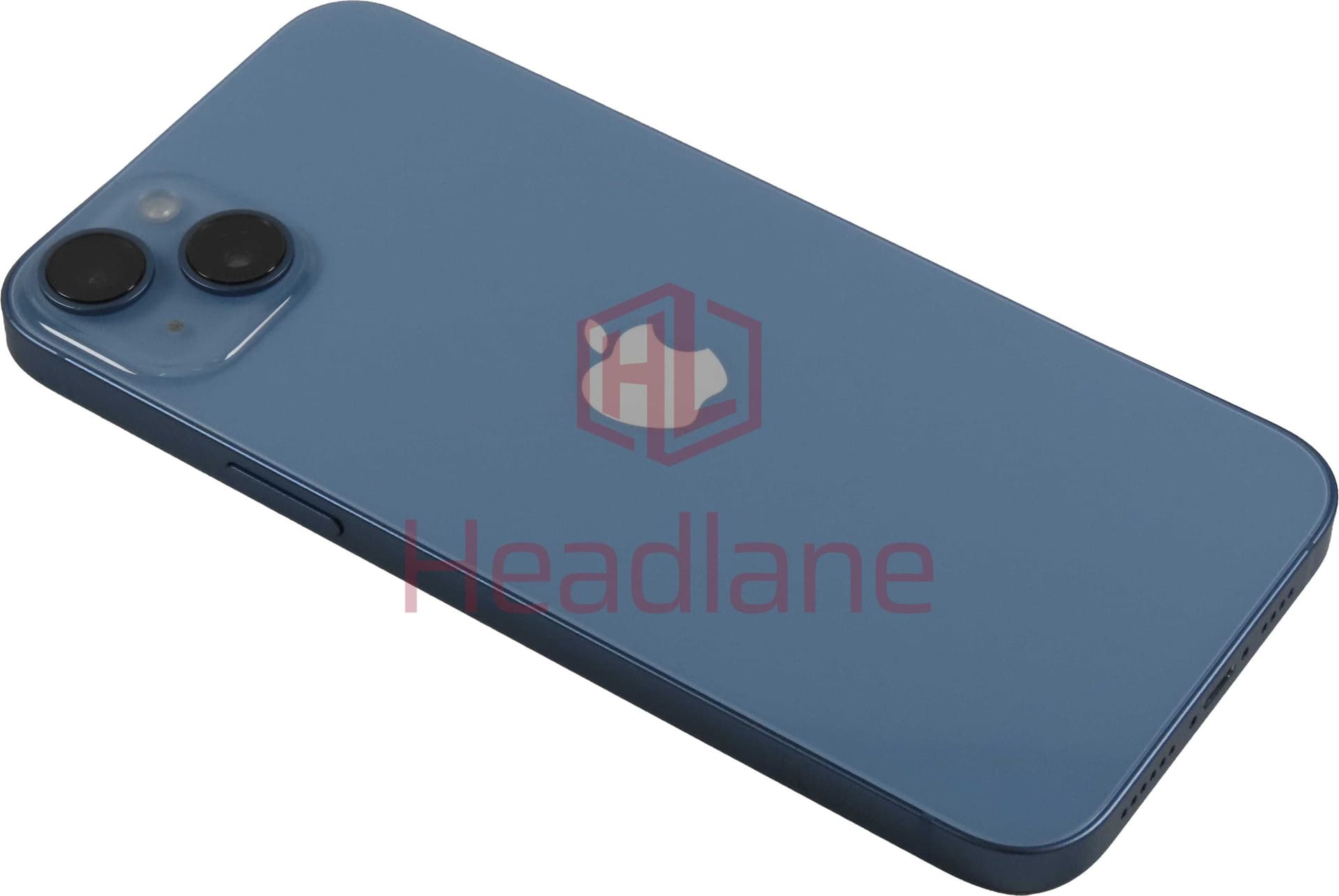 iPhone 14 Plus Back / Battery Cover + Small Parts - Blue (Pulled - Grade A) - IP14PBH-BL-A - Pulled Replacement Part