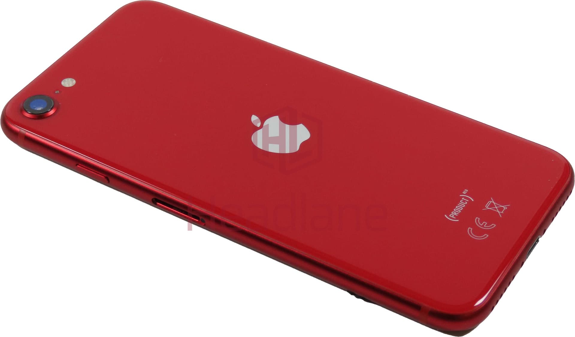 iPhone SE (2nd Gen) Back / Battery Cover + Small Parts - Red (Pulled - Grade A) - IPSE2BH-RD-A - Unknown Replacement Part