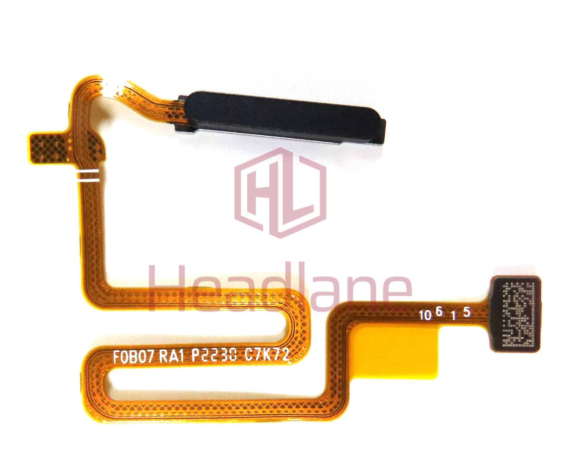 Oppo CPH2273 CPH2271 CPH2269 A54s A16s A16 Fingerprint Reader / Sensor - Black - 4908105 - Oppo Replacement Part