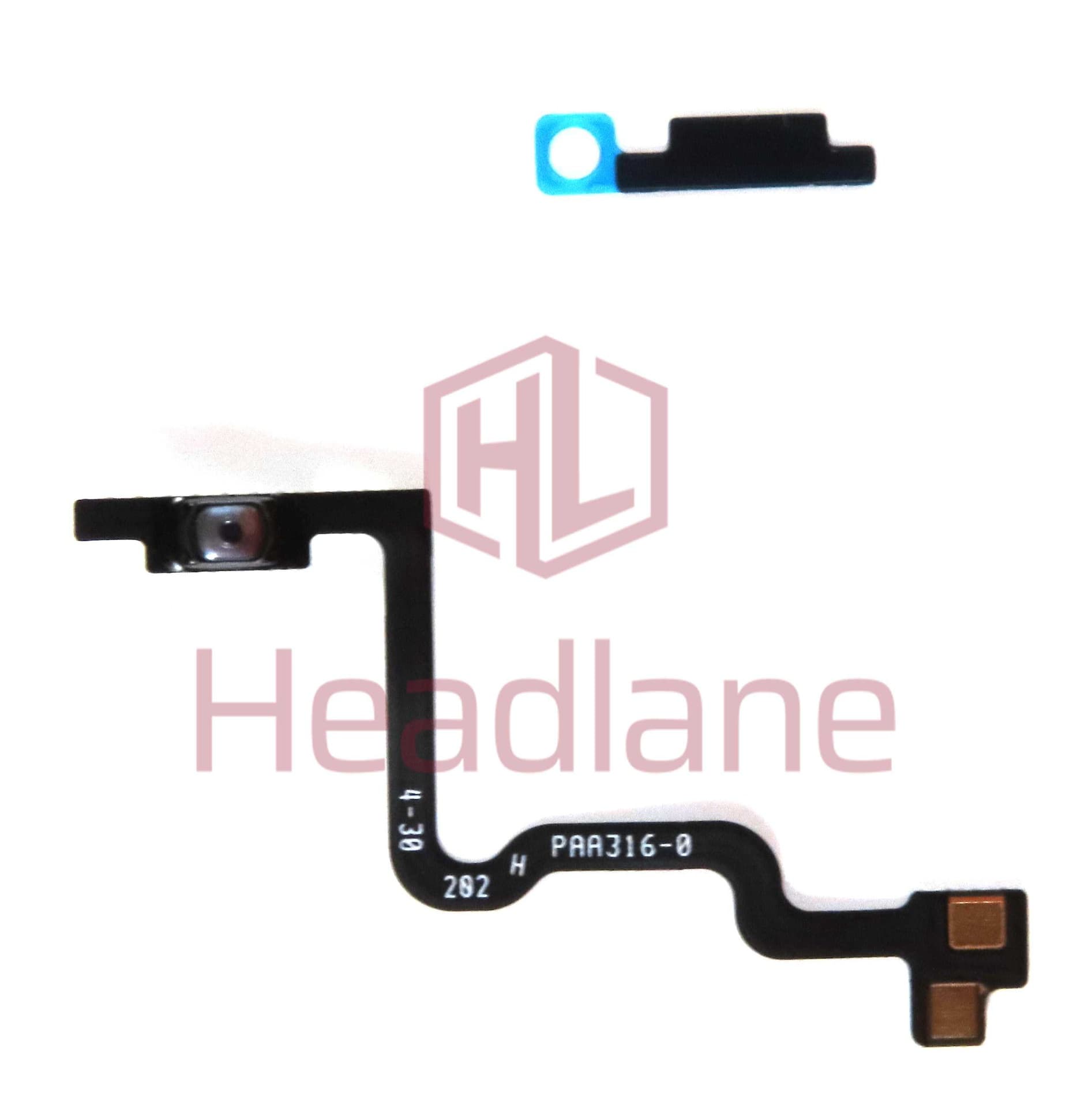 Oppo CPH2371 Reno7 5G / Find X5 Lite Power Key Flex - 4020003 - Oppo Replacement Part