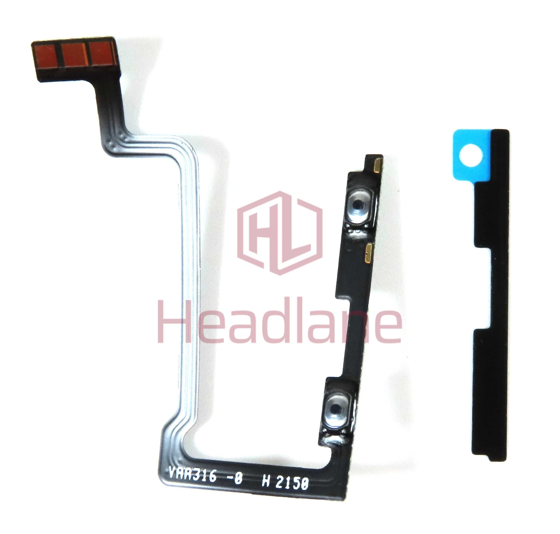 Oppo CPH2371 Reno7 5G / Find X5 Lite Volume Key Flex - 4909648 - Oppo Replacement Part