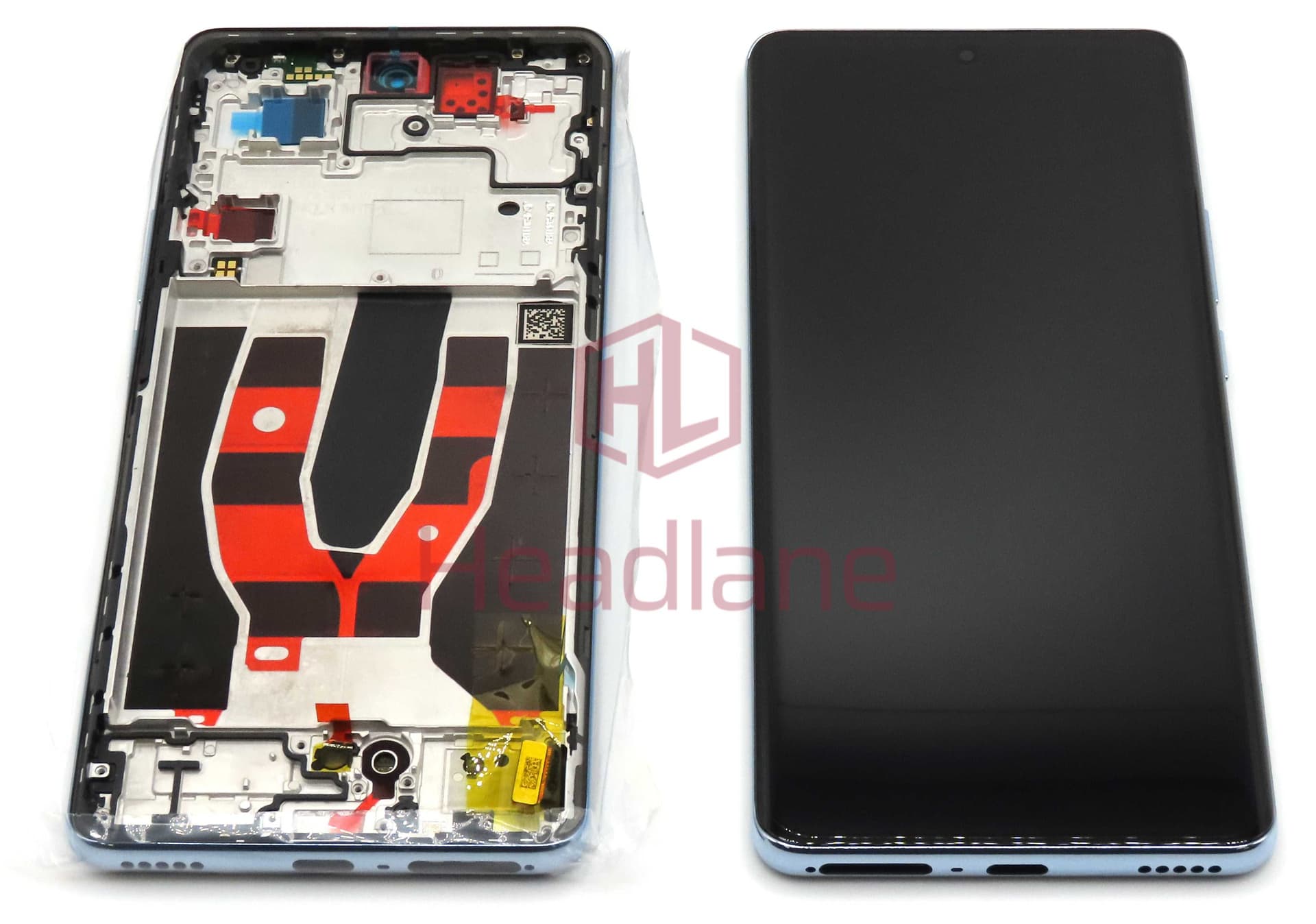 Oppo CPH2531 Reno10 5G LCD Display / Screen + Touch - Blue - 621029000061 - Oppo Replacement Part