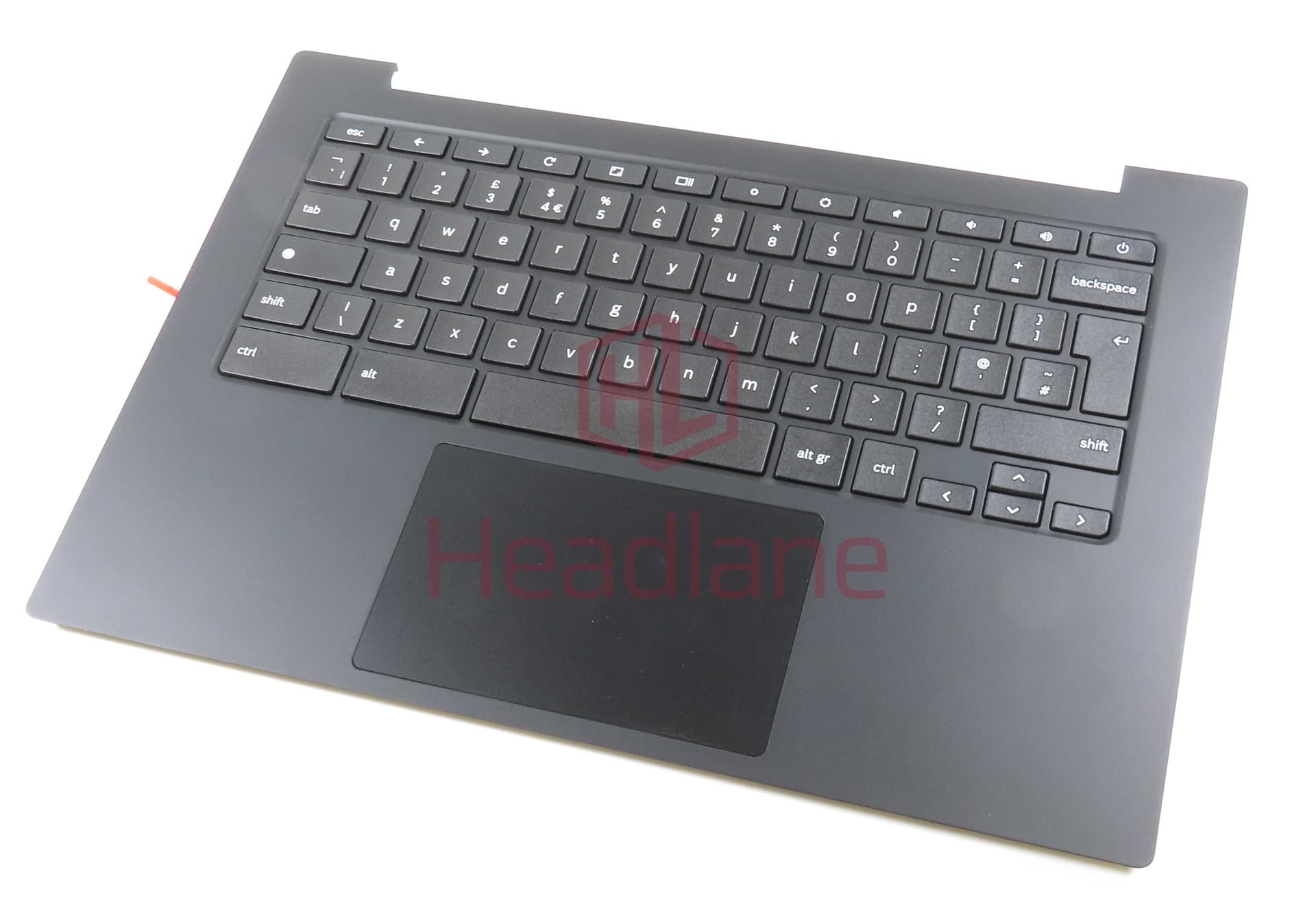 Samsung XE345XDA Galaxy Chromebook Go 14" Top / Keyboard Cover + Touchpad (UK QWERTY) - BA98-02878A - Samsung Replacement Part