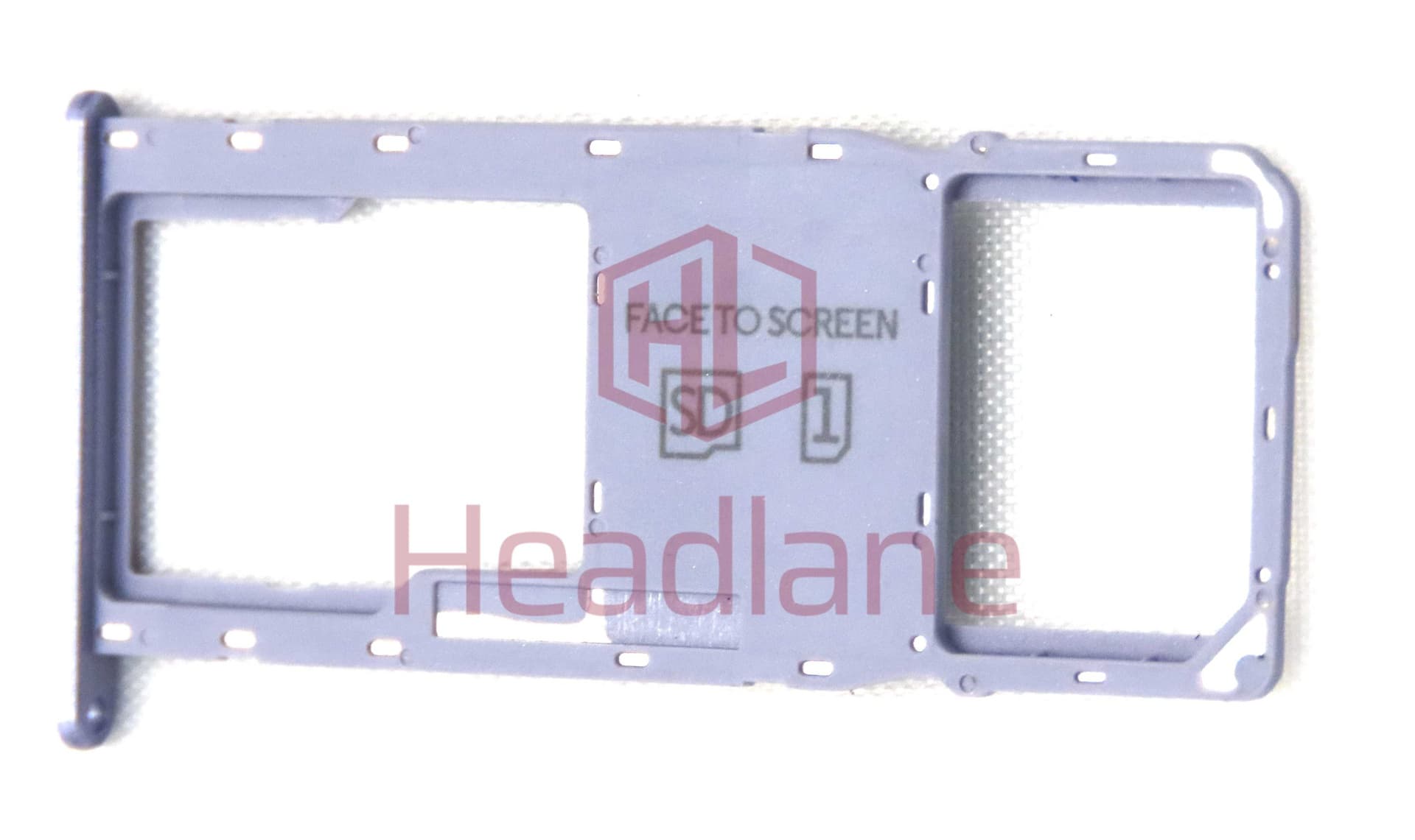 Lenovo / Motorola XT1955 Moto G7 Power SIM Card Tray - Violet / Purple - S948C50282 - Lenovo / Motorola Replacement Part