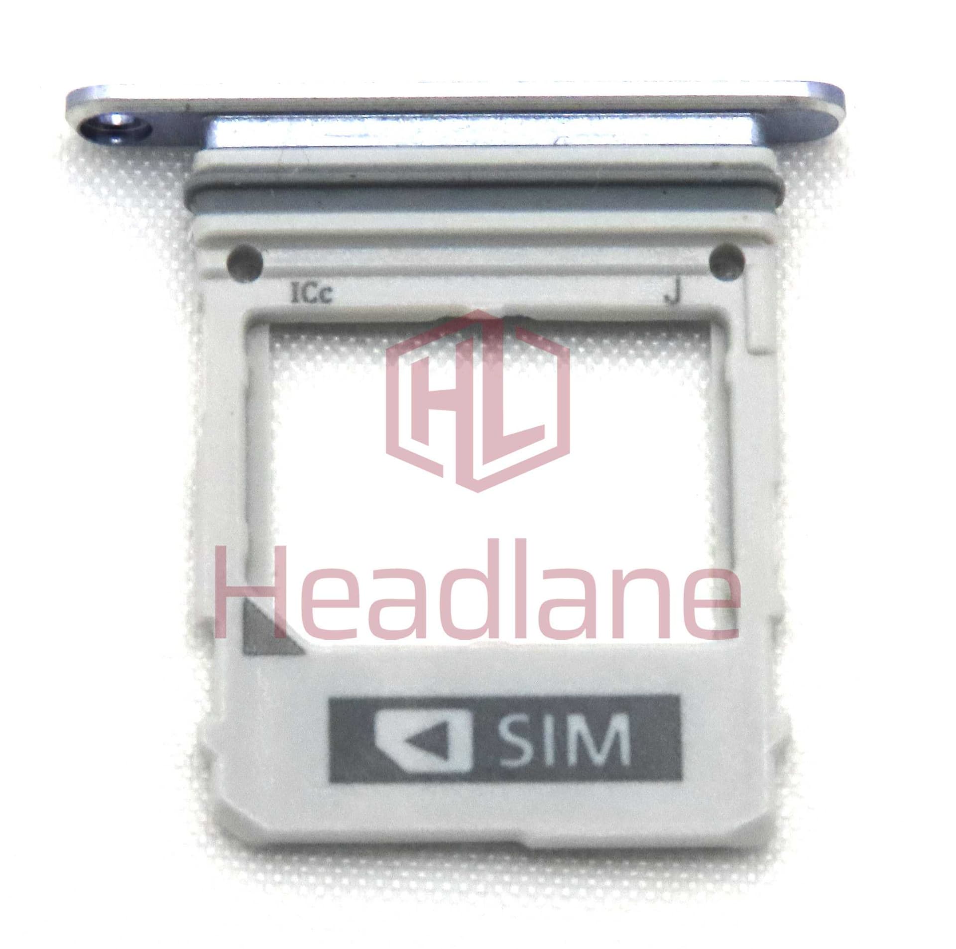 Samsung SM-A730 Galaxy A8+ (2018) SIM Card Tray - Orchid Grey - GH98-42704B - Samsung Replacement Part