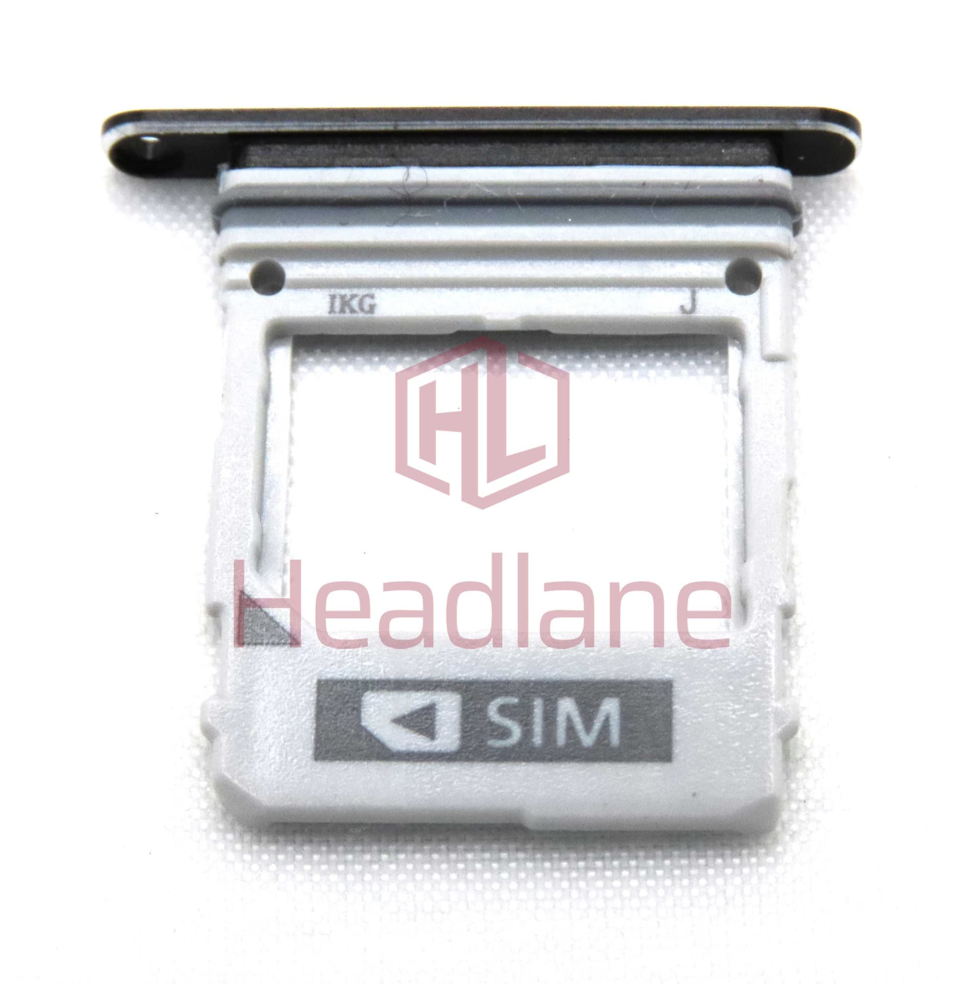 Samsung SM-A730 Galaxy A8+ (2018) SIM Card Tray - Black - GH98-42704A - Samsung Replacement Part