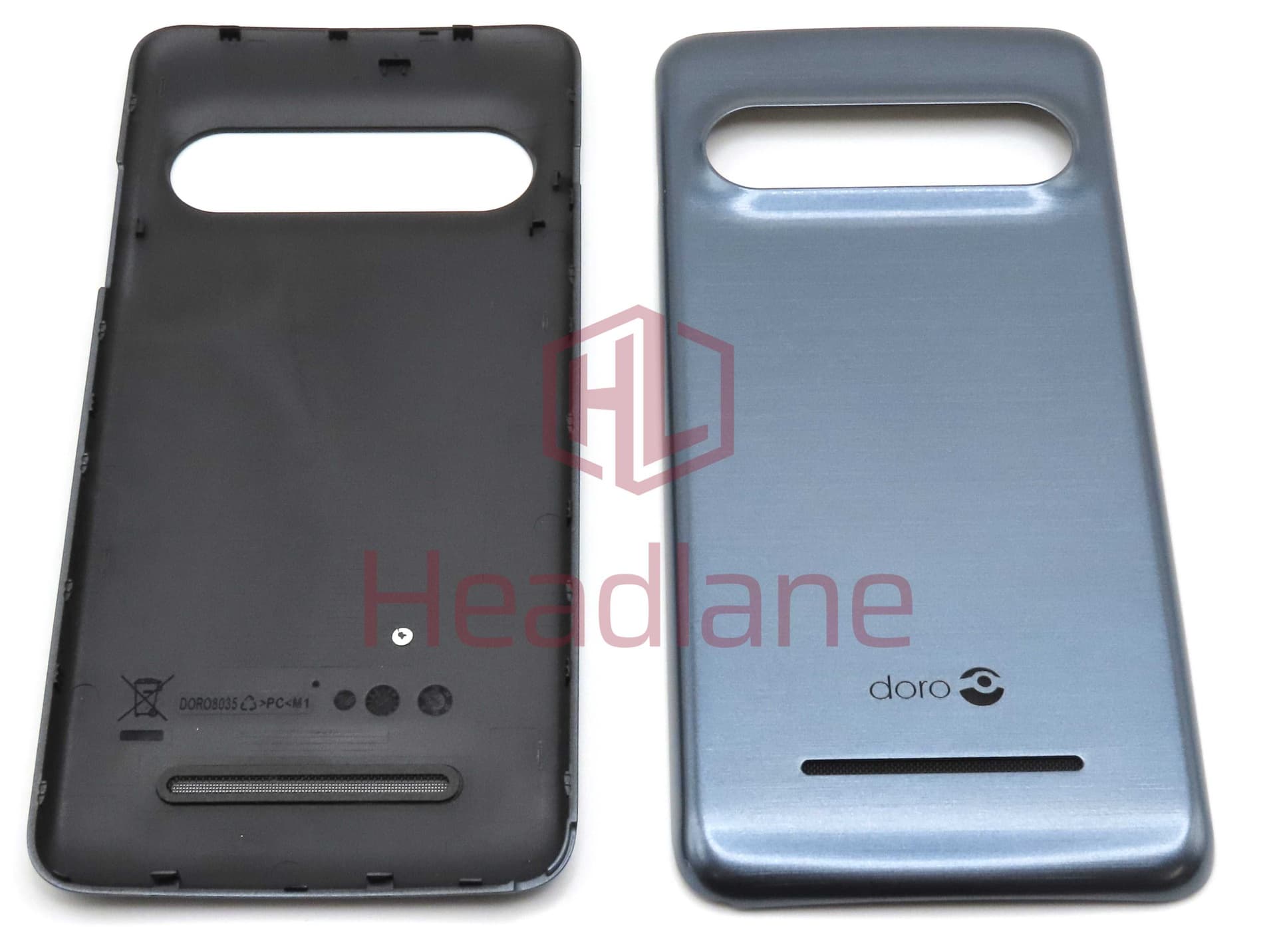 Doro 8035 Back / Battery Cover - Blue - M003174039MF - Doro Replacement Part