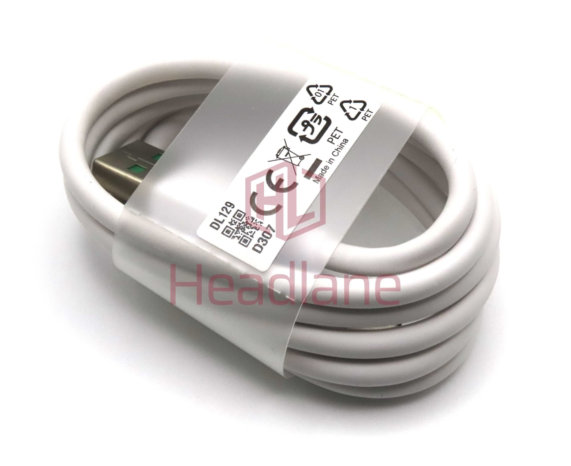 Oppo DL129 USB-A to USB-C Charging Cable 1m White - 2180945 - Oppo Replacement Part
