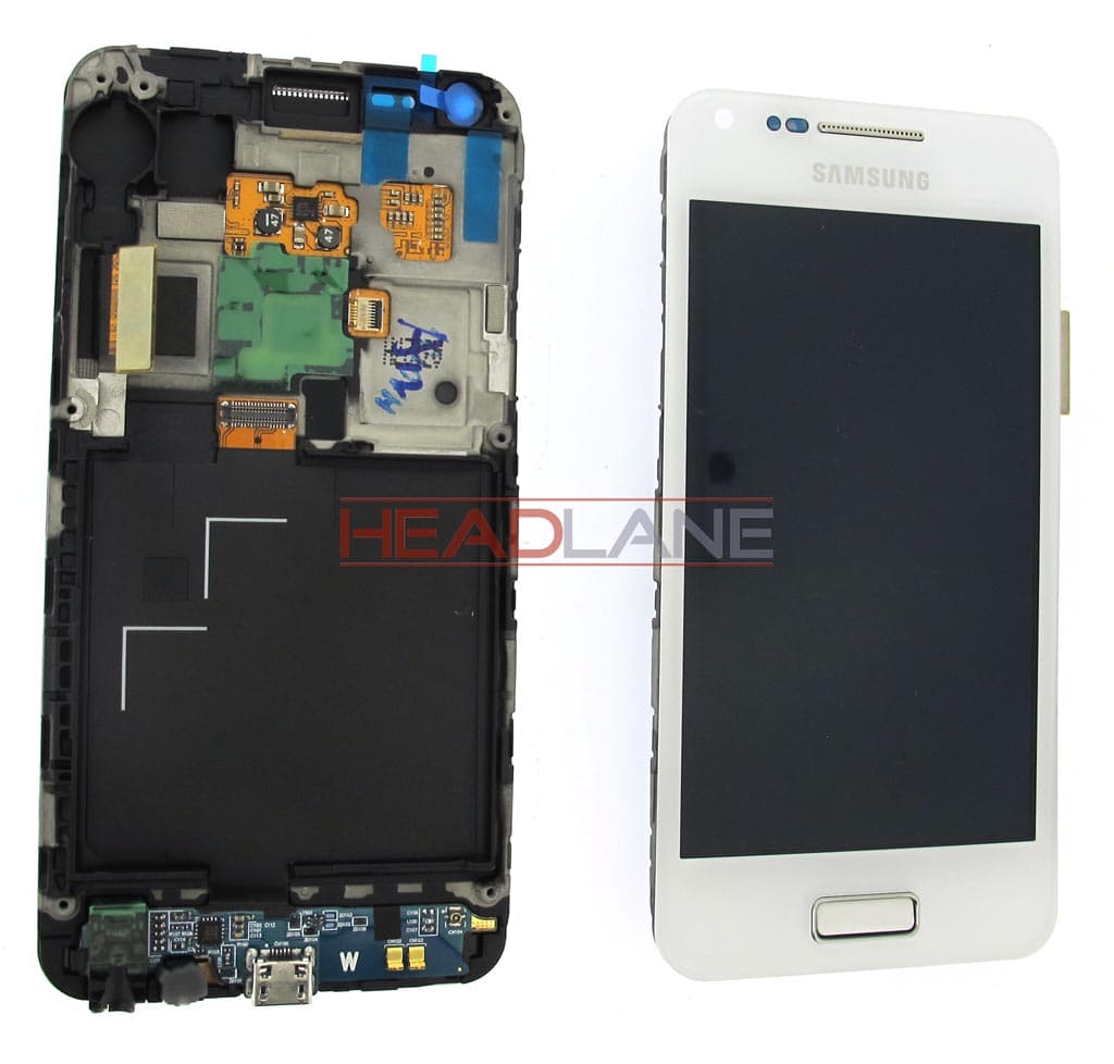 Samsung GT-I9070 Galaxy S Advance LCD Display / Screen + Touch - White - GH97-13277B - Samsung Replacement Part