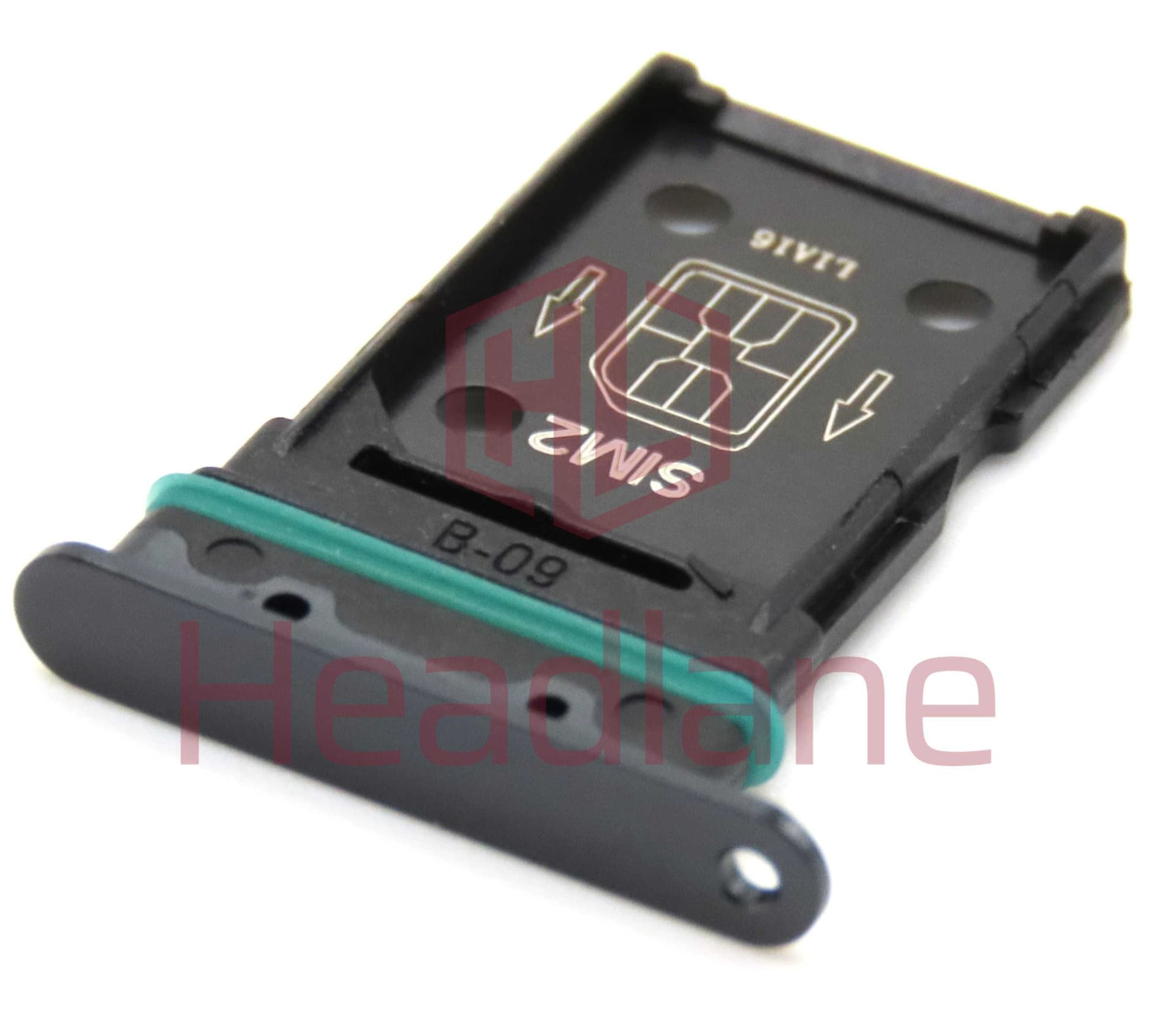 Oppo CPH2089 Reno4 Pro 5G SIM Card Tray - Black - 3884843 - Oppo Replacement Part
