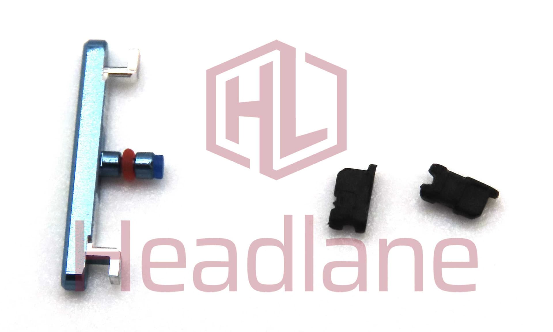 Oppo CPH2173 Find X3 Pro Power Button / Key - Blue - 4906623 - Oppo Replacement Part