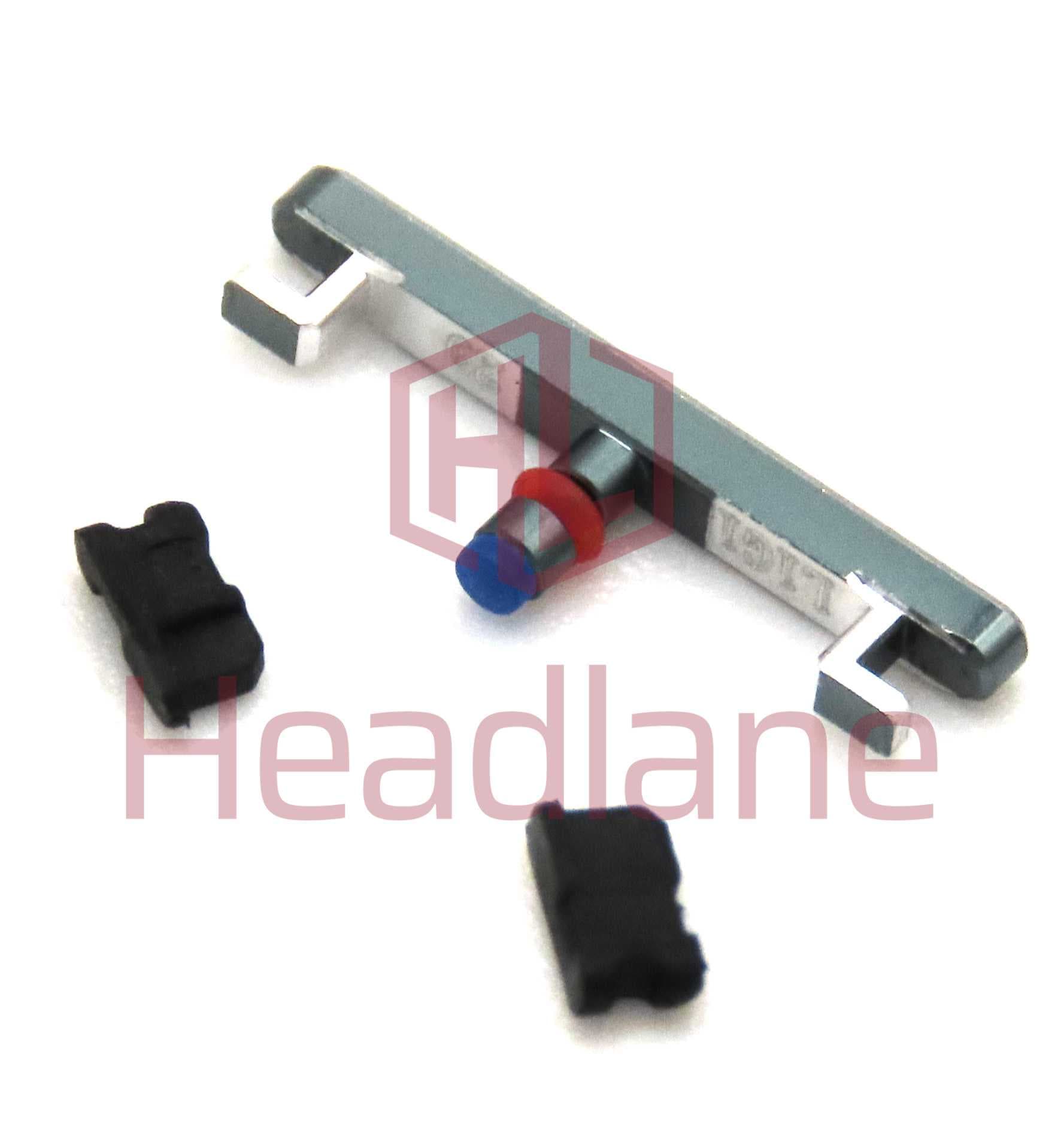 Oppo CPH2173 Find X3 Pro Volume Button / Key - Black - 4906618 - Oppo Replacement Part