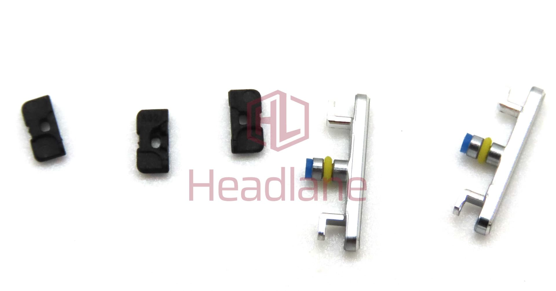 Oppo CPH2305 Find X5 Pro Volume Buttons / Keys - White - 4190034 - Oppo Replacement Part