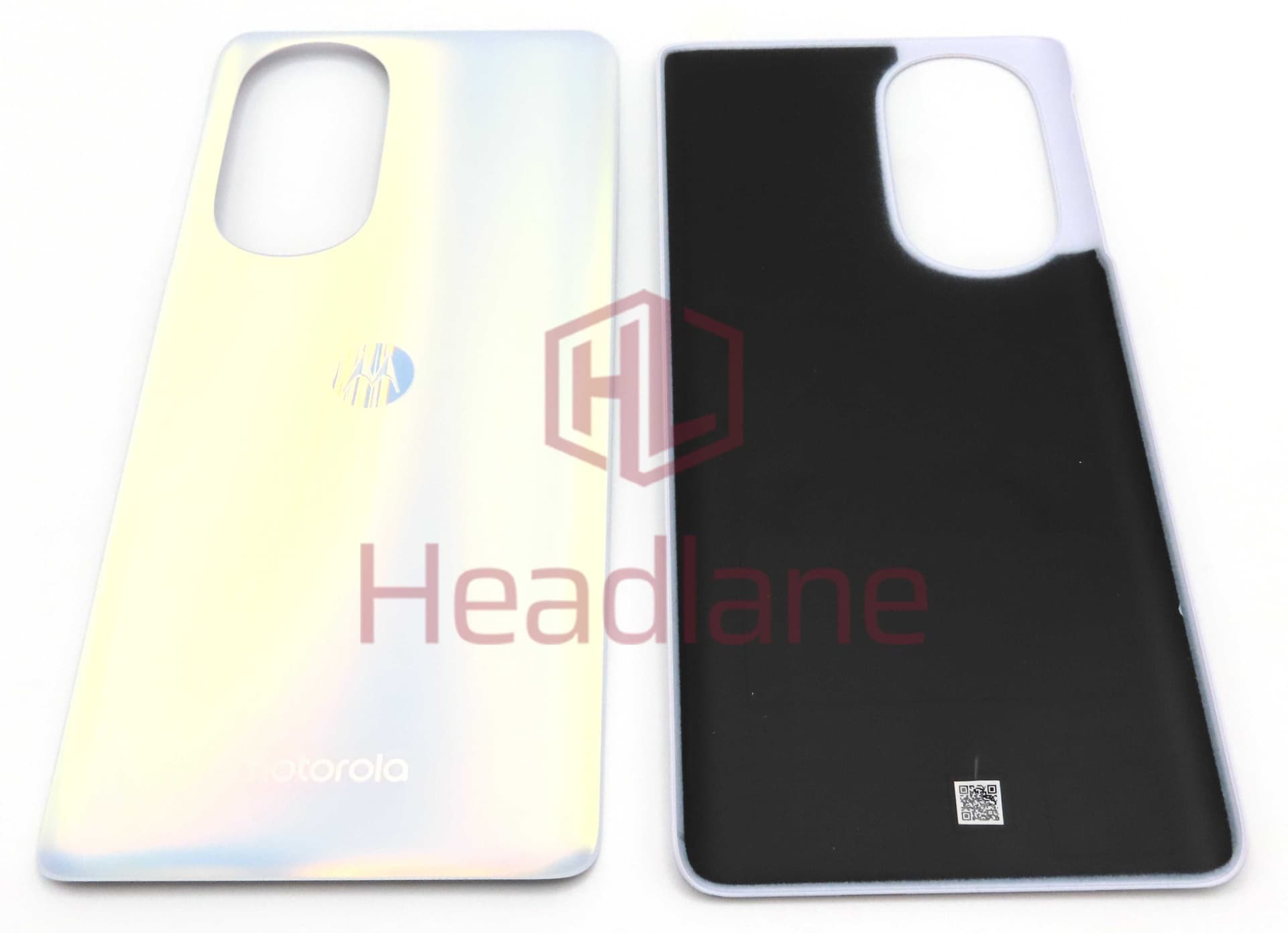 Motorola XT2201 Edge 30 Pro Back / Battery Cover - White - SL98D32847 - Lenovo / Motorola Replacement Part