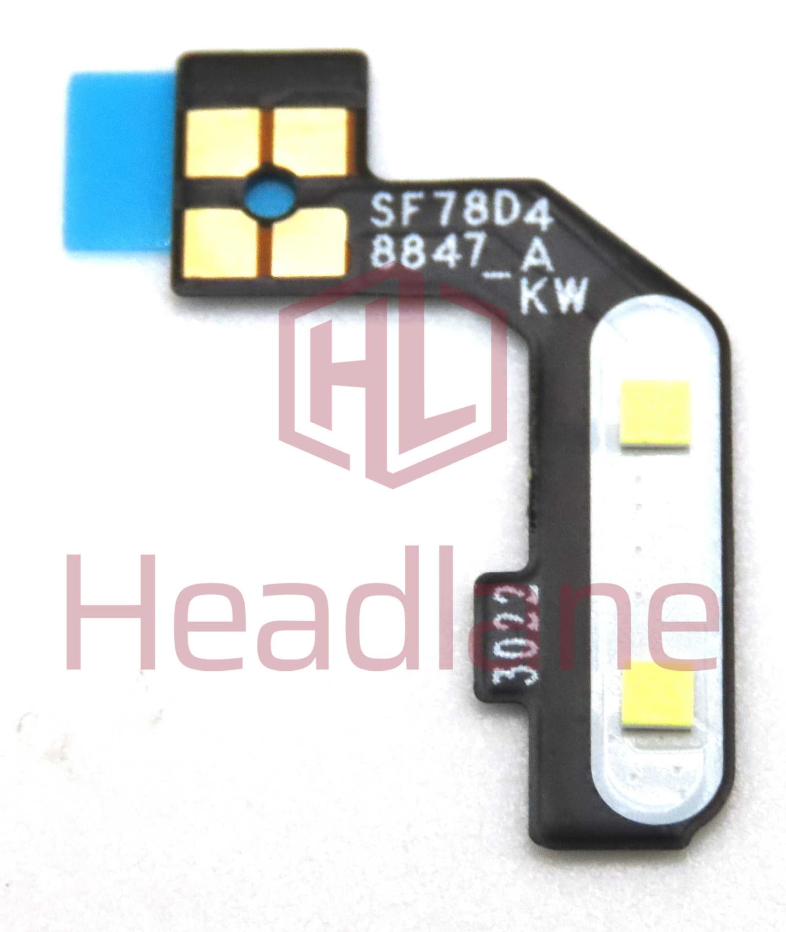 Motorola XT2241 Edge 30 Ultra Flashlight Board - SP68D48841 - Lenovo / Motorola Replacement Part