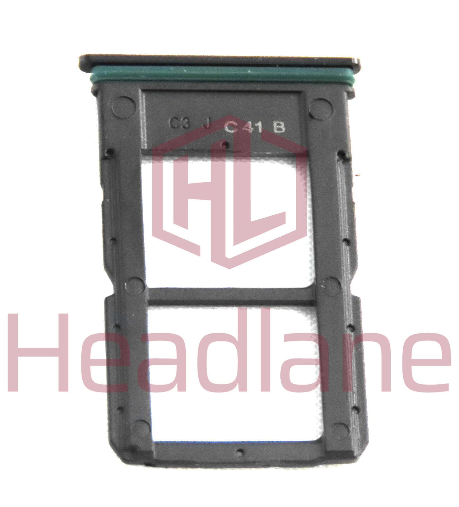 Oppo PCAM00 PCAT00 CPH1917 Reno SIM Card Tray - Black - 3882689 - Oppo Replacement Part