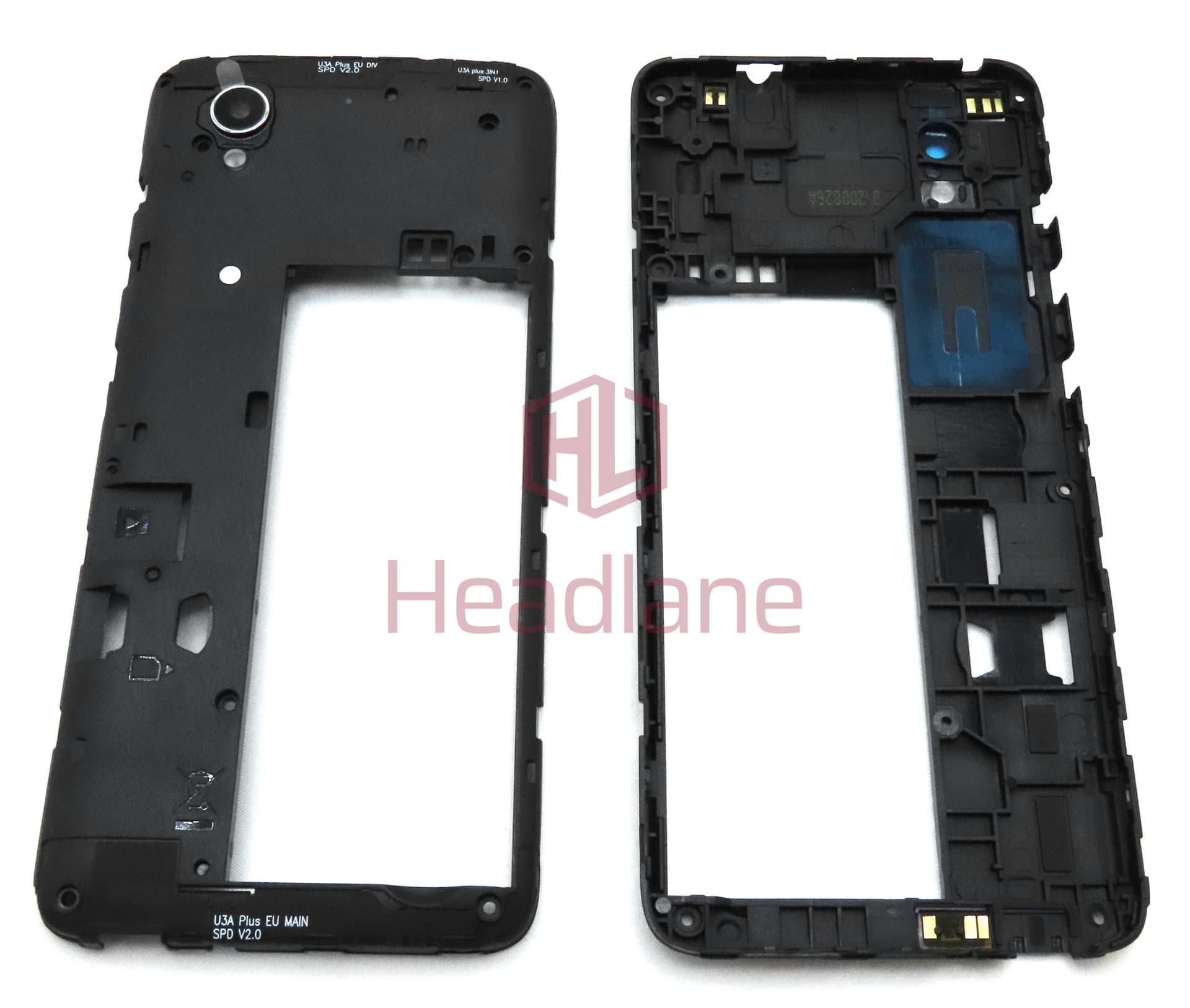 Alcatel 5033D 5033F 1 Middle Cover / Chassis (Single SIM) - BCC2B01A12C0 - Alcatel Replacement Part
