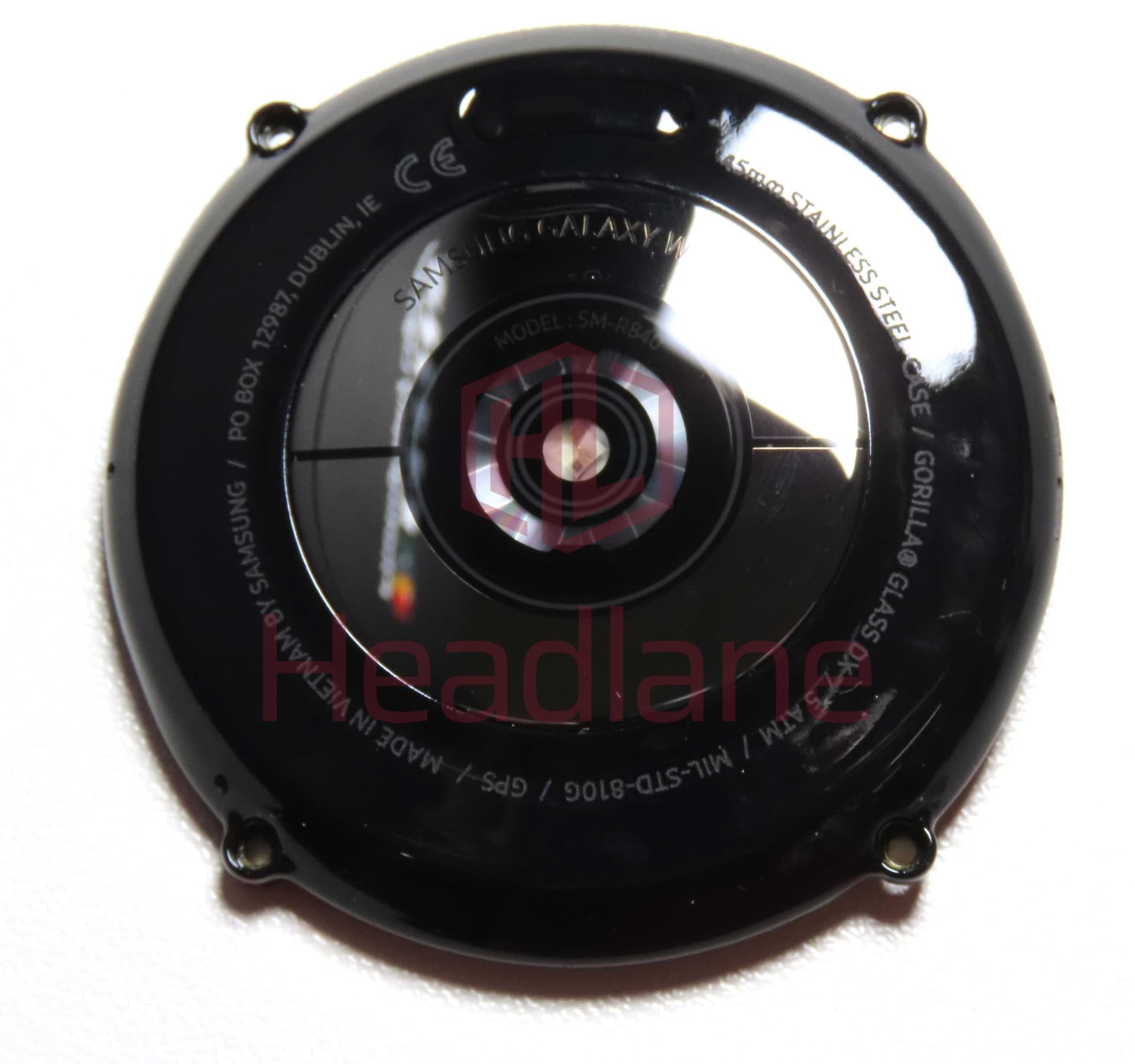 Samsung SM-R840 Galaxy Watch3 Back / Battery Cover - Silver - GH82-23282A - Samsung Replacement Part