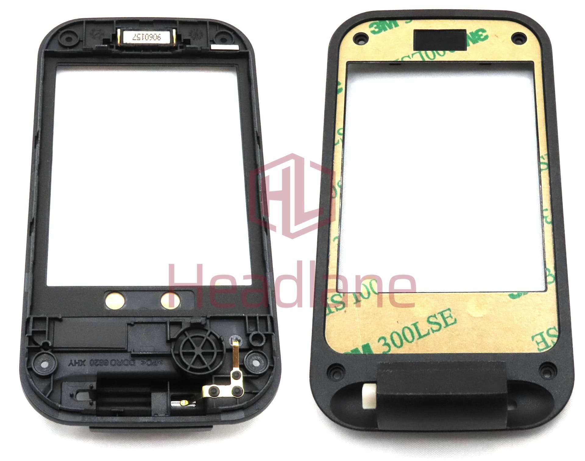 Doro 6620 Front Cover - Black - 286546053 - Doro Replacement Part