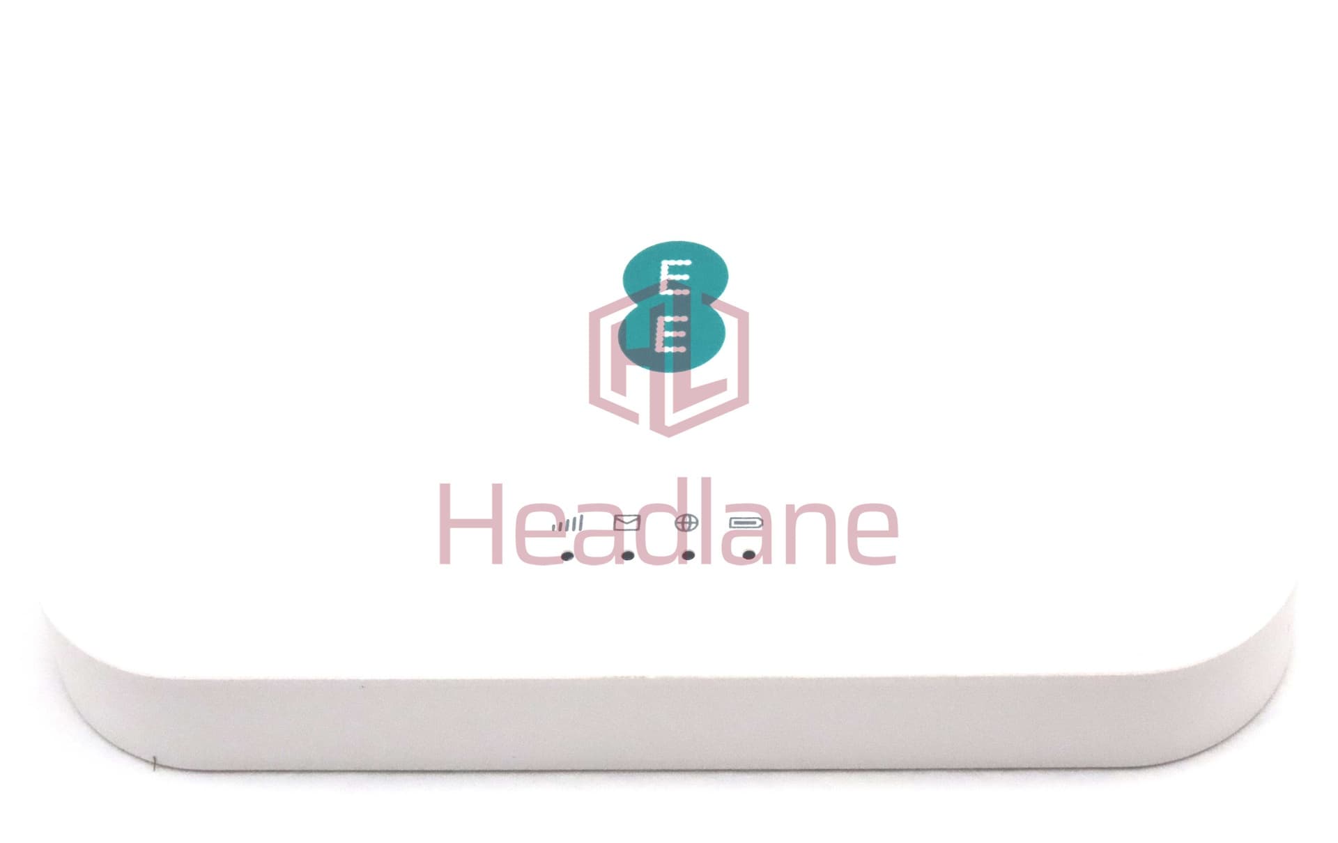 Quanta D52E EE Smart Hub 4G Top Cover / Housing - White - 1HYNZZZ053G - Quanta Replacement Part