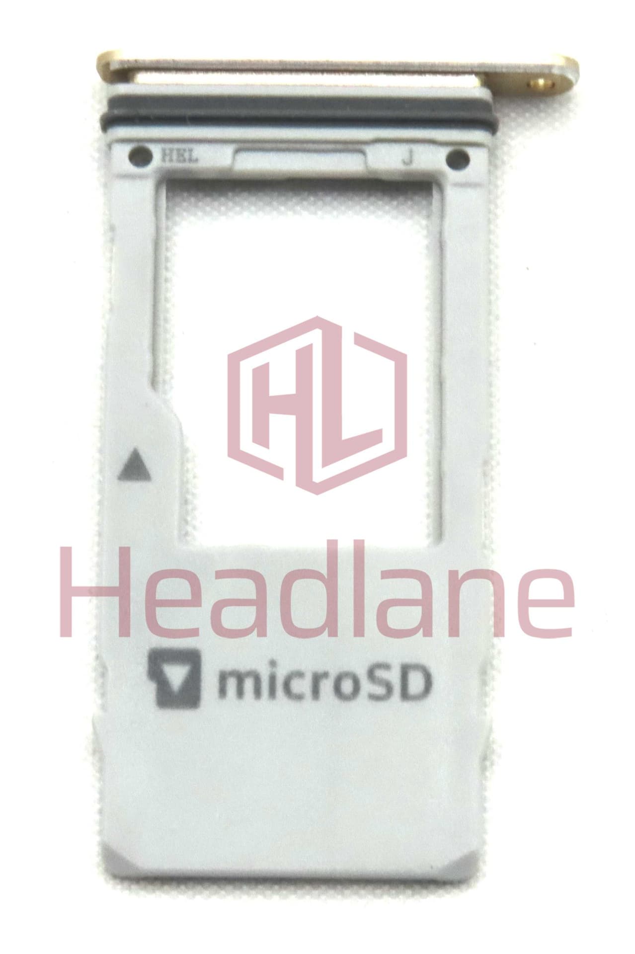 Samsung SM-A730 Galaxy A8+ (2018) Memory Card Tray - Gold - GH98-42597C - Samsung Replacement Part