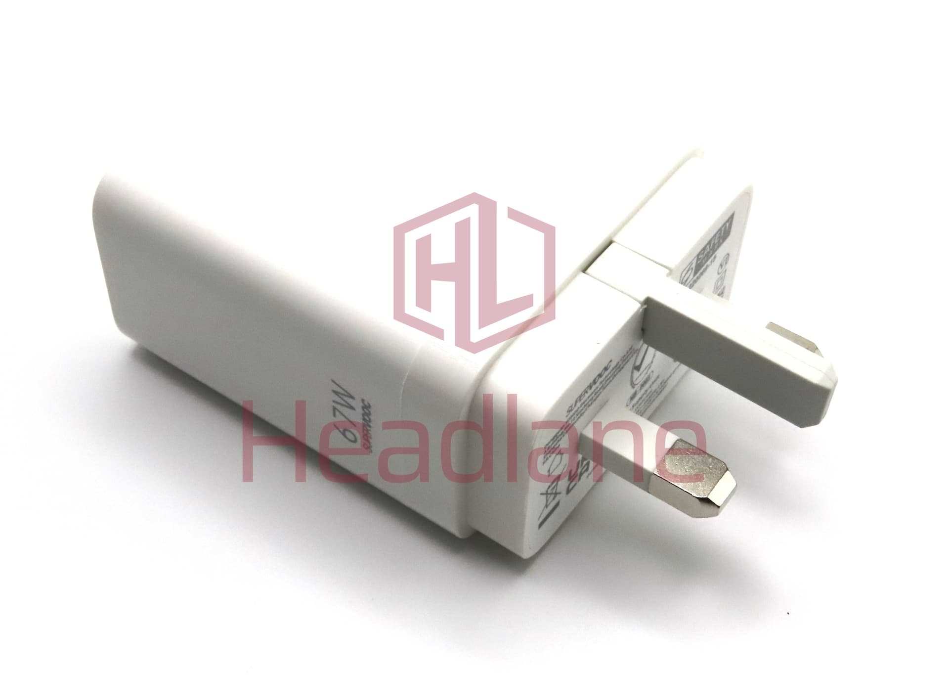 Oppo VCB7CAYH 11V 6A 67W Charger - White - 5474362 - Oppo Replacement Part