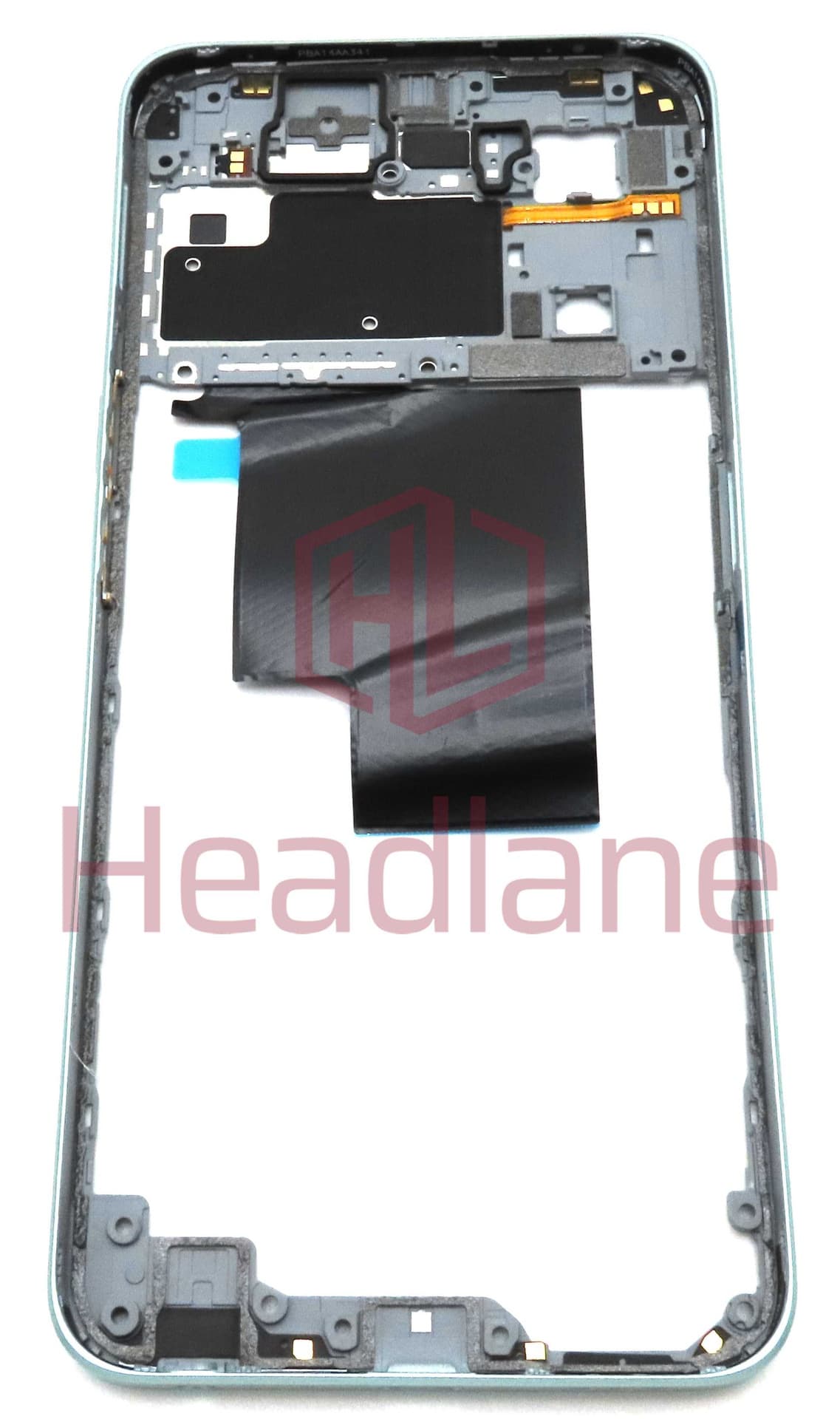 Oppo CPH2387 A57 4G Middle Cover / Chassis - Black - 4130245 - Oppo Replacement Part