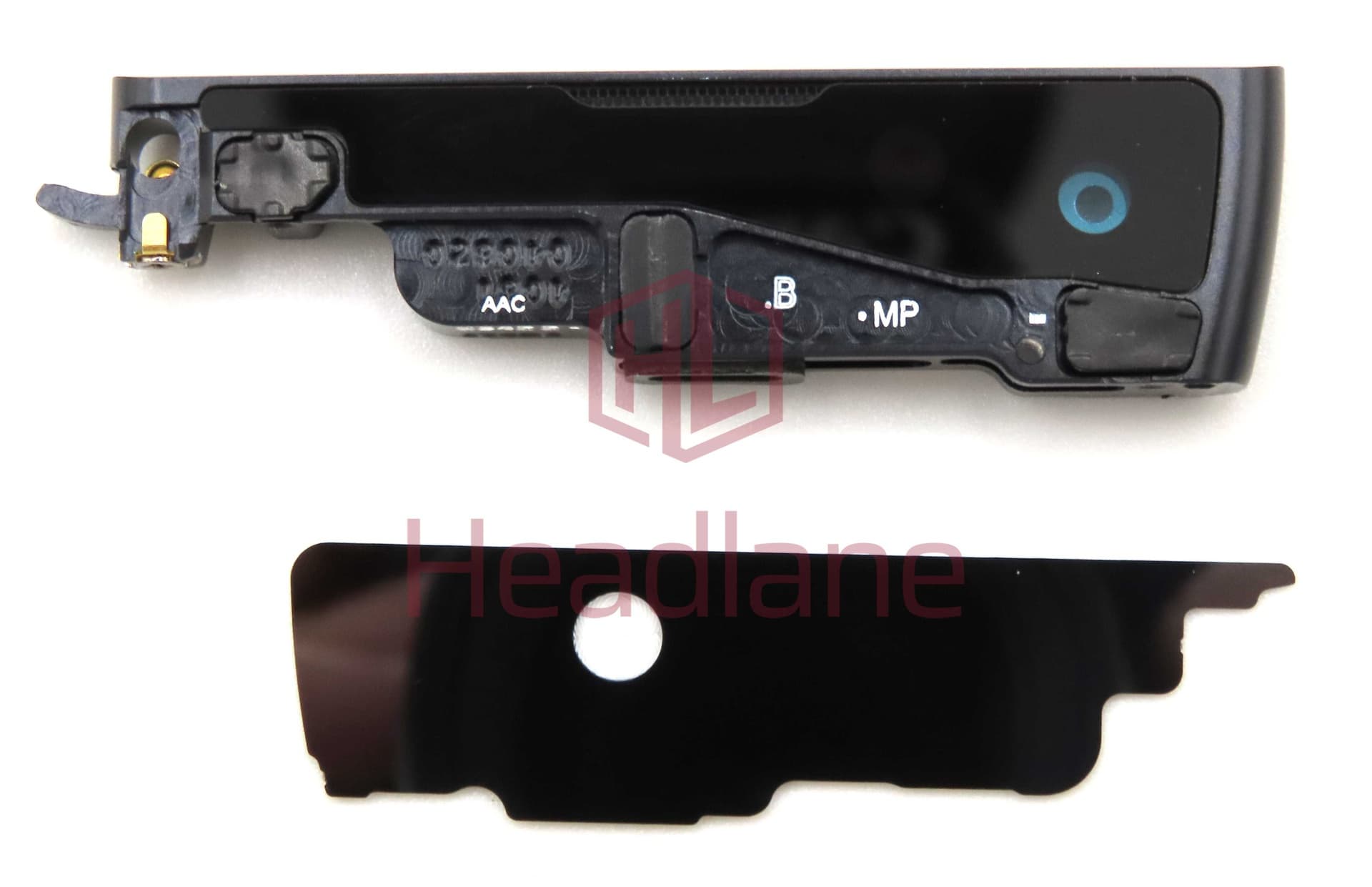 Oppo PCAM00 PCAT00 CPH1917 Reno Top Cover - Black - 4902313 - Oppo Replacement Part