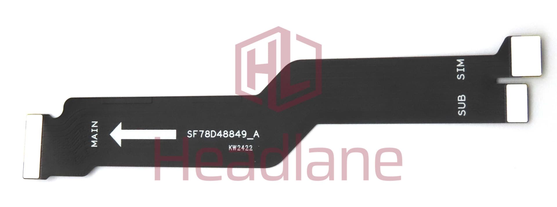 Motorola XT2241 Edge 30 Ultra SIM Flex Cable - SP68D48843 - Lenovo / Motorola Replacement Part