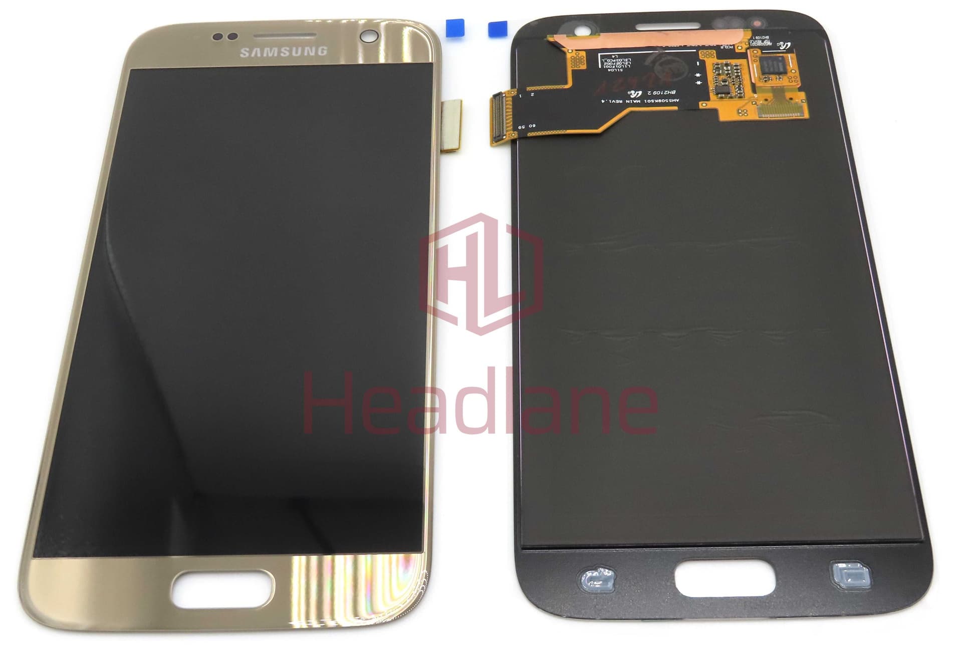 Samsung SM-G930F Galaxy S7 LCD Display / Screen + Touch - Gold (No Box) - GH97-18761C-NB - Samsung Replacement Part