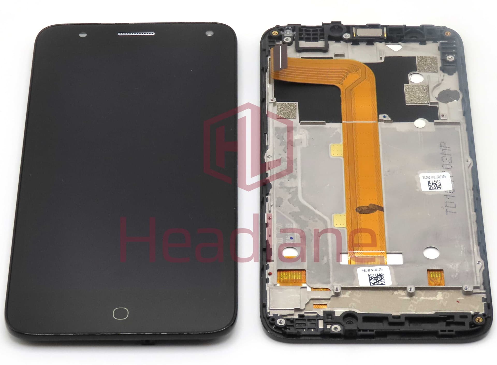 Alcatel 5051D Pop 4 LCD Display / Screen + Touch - Black - F-G1FQ0A1010 - Alcatel Replacement Part