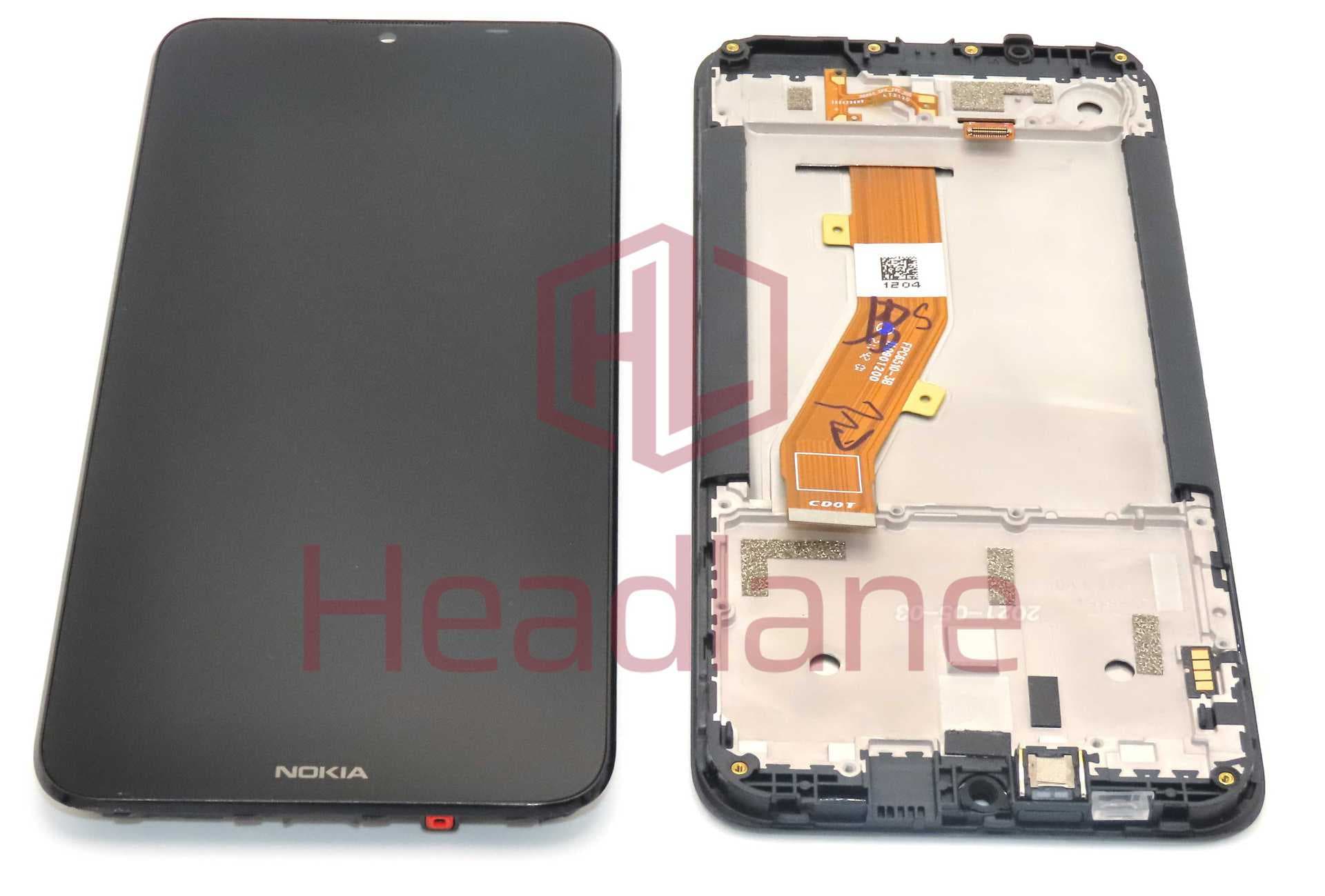 Nokia TA-1352 C20 LCD Display / Screen + Touch - 286650878