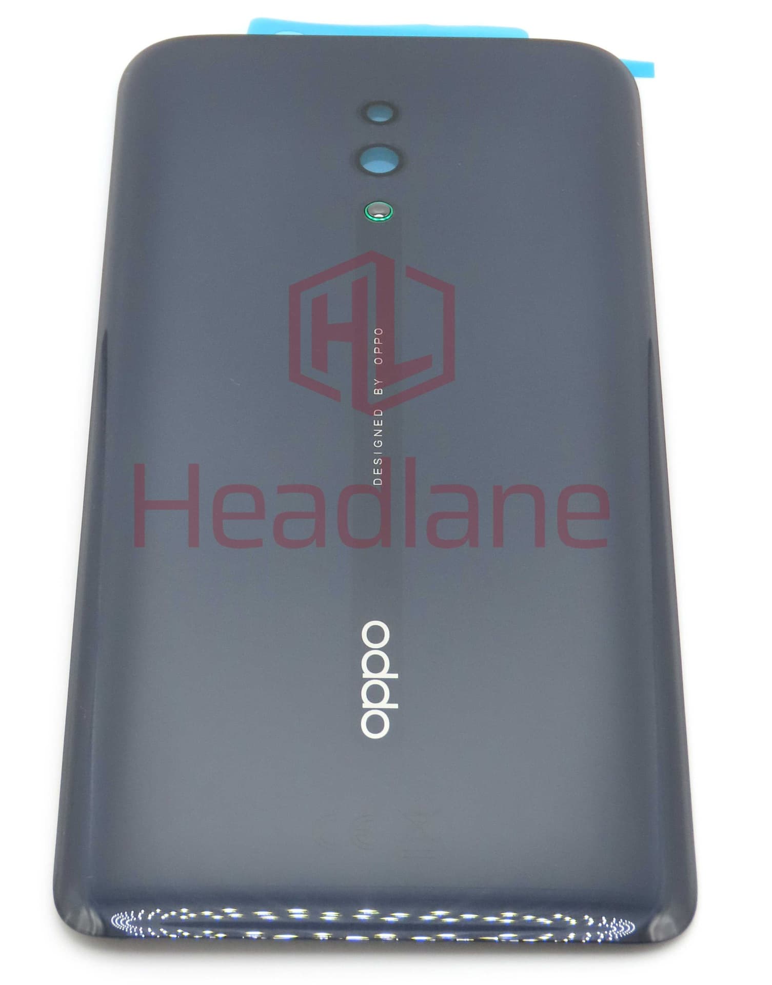 Oppo PCAM00 PCAT00 CPH1917 Reno Back / Battery Cover - Black - 4721169 - Oppo Replacement Part